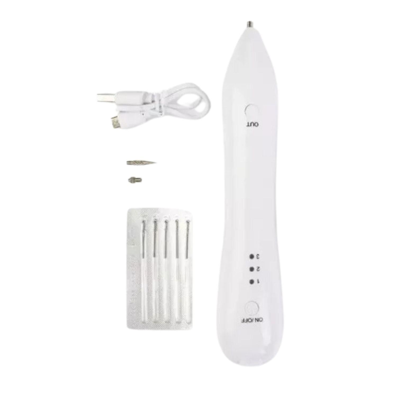 Nevus Pen Extractor Blanco 17cm Herramienta Dermatológica-1
