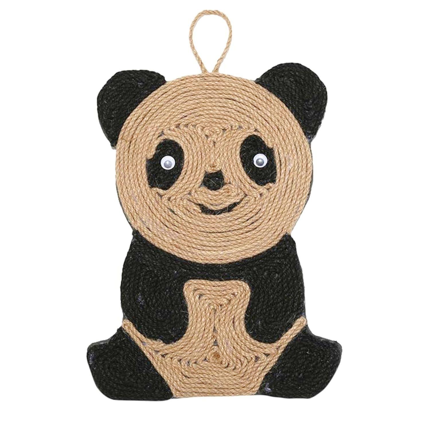 Rascador Colgante Cuerda Para Gatos Interactivo Forma Panda-2