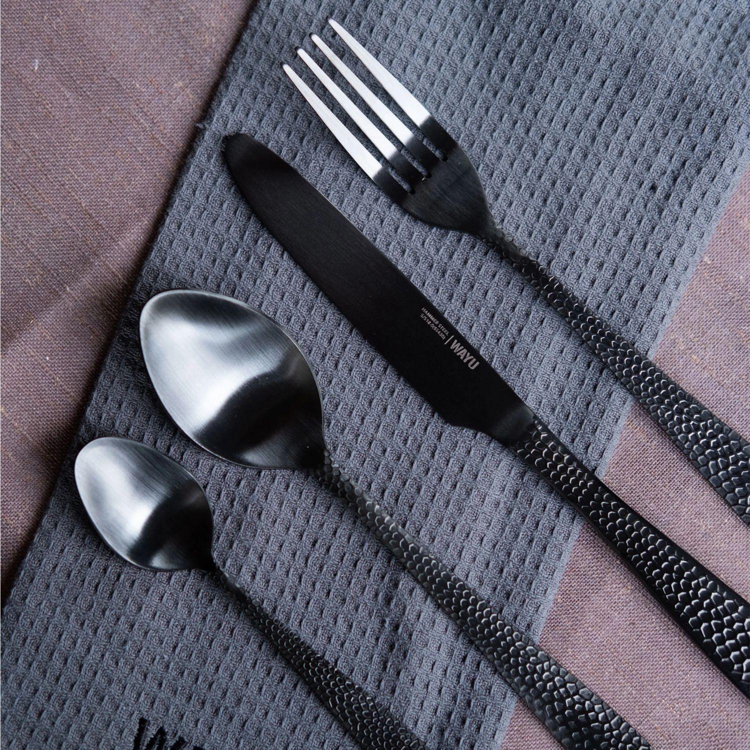 Set De Cubiertos 16 Piezas Hammer Wayu Elegante Comida-2