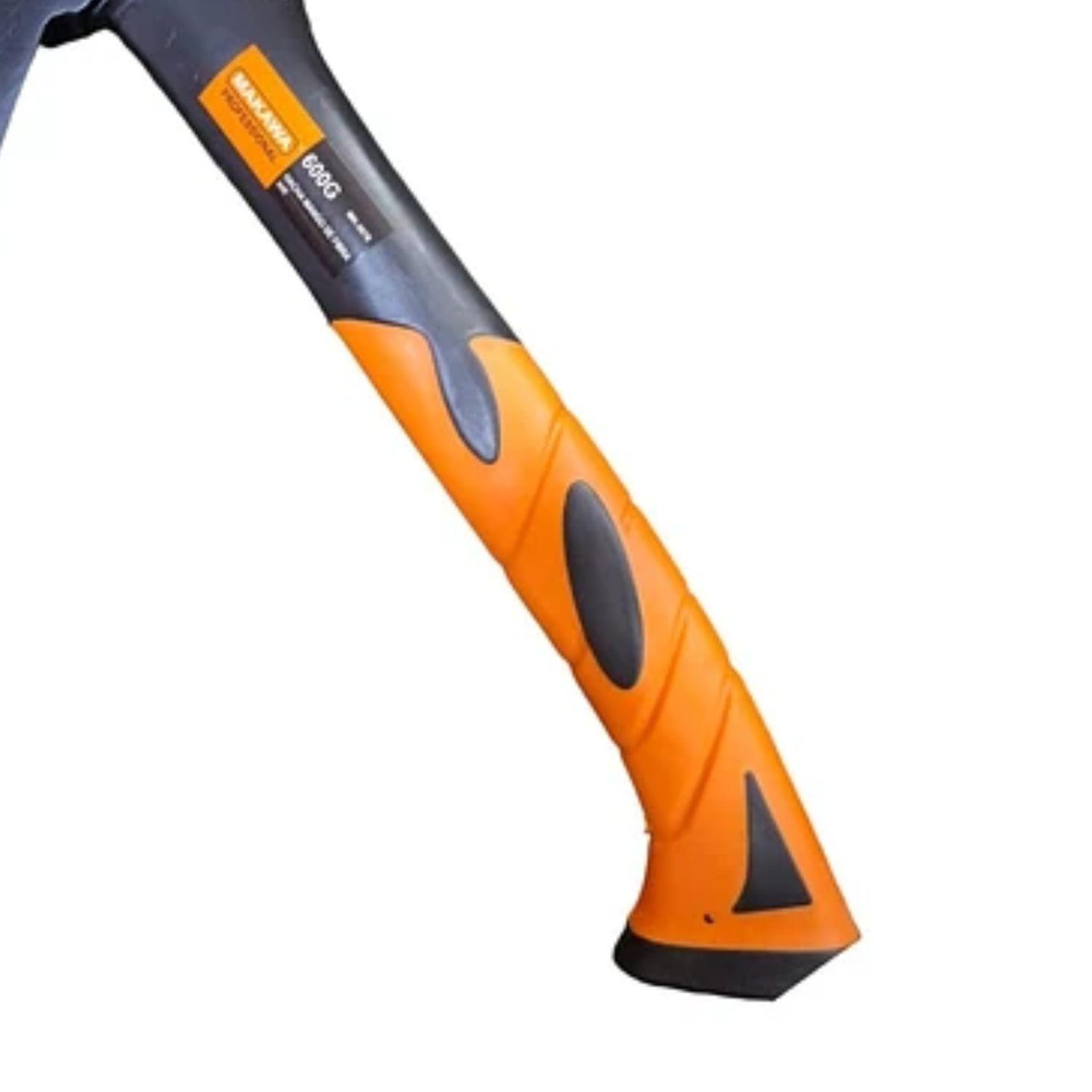 Hacha Mango Fibra 600g Herramienta Profesional MK3078-1