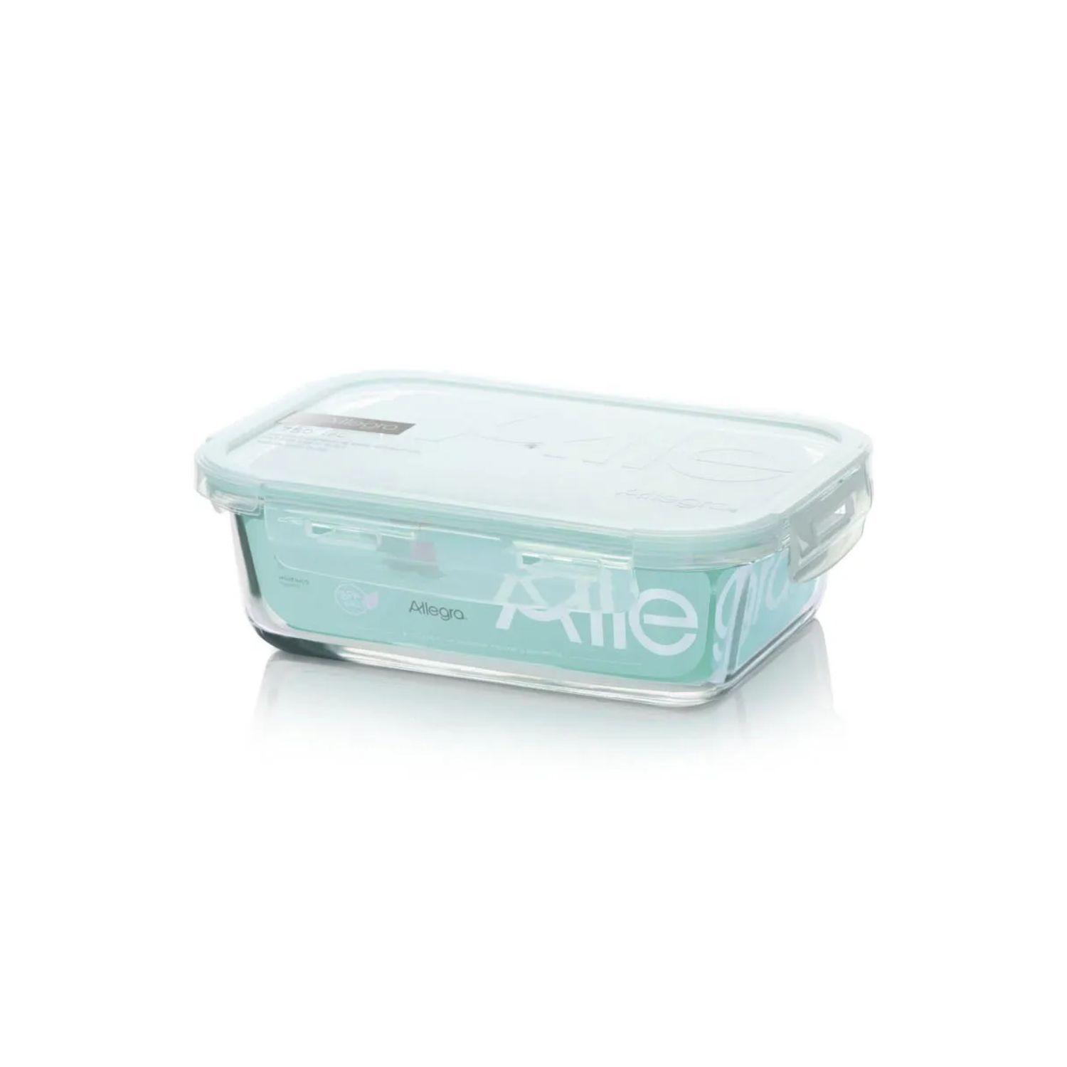 Set 12 Contenedores Tapers Hermeticos Vidrio Allegra-3