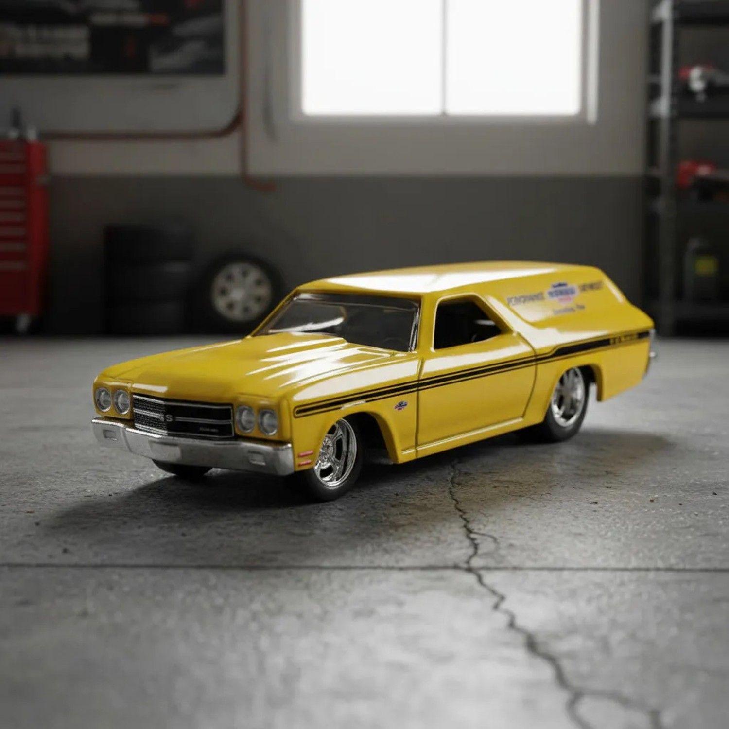 Hot Wheels Premium 70 Chevelle SS Wagon Car Culture Fast Wagons-2