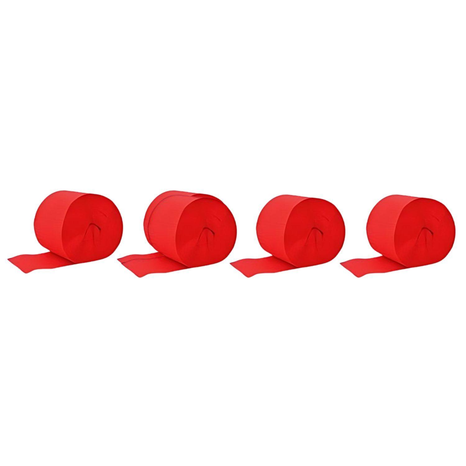 Set 6 Festones Finos Rojos 10m x 2cm Fiestas Patrias Cotillon-3