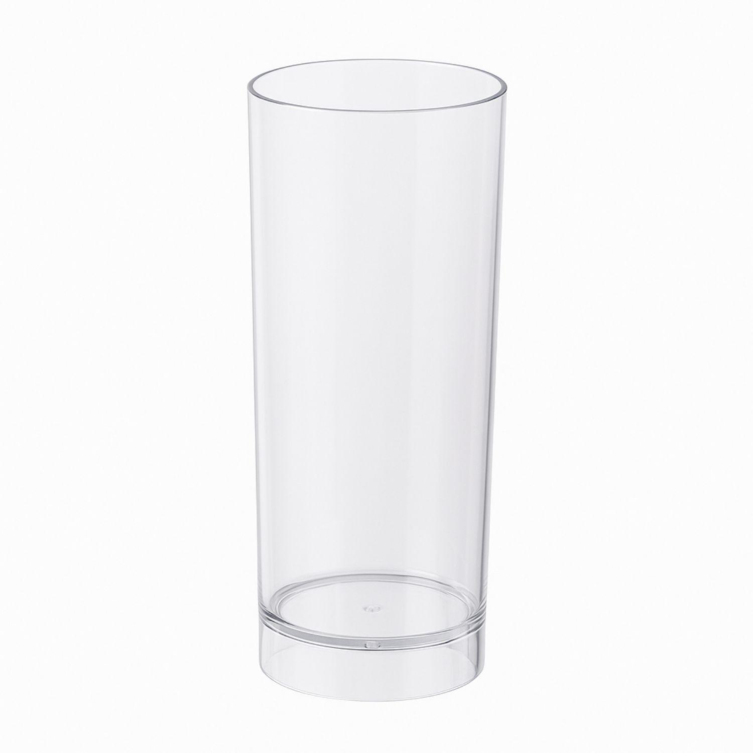 Set 50 Vasos Plastico 280mL Acrilico Desechable Transparente-1