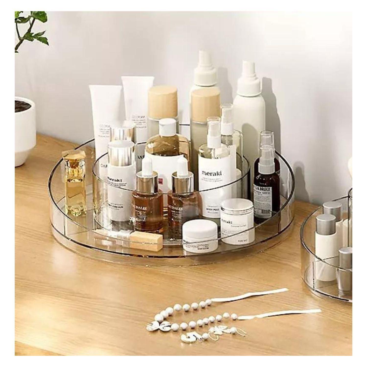 Organizador Maquillajes 360 Grados Un Nivel 24cm Coquette-4