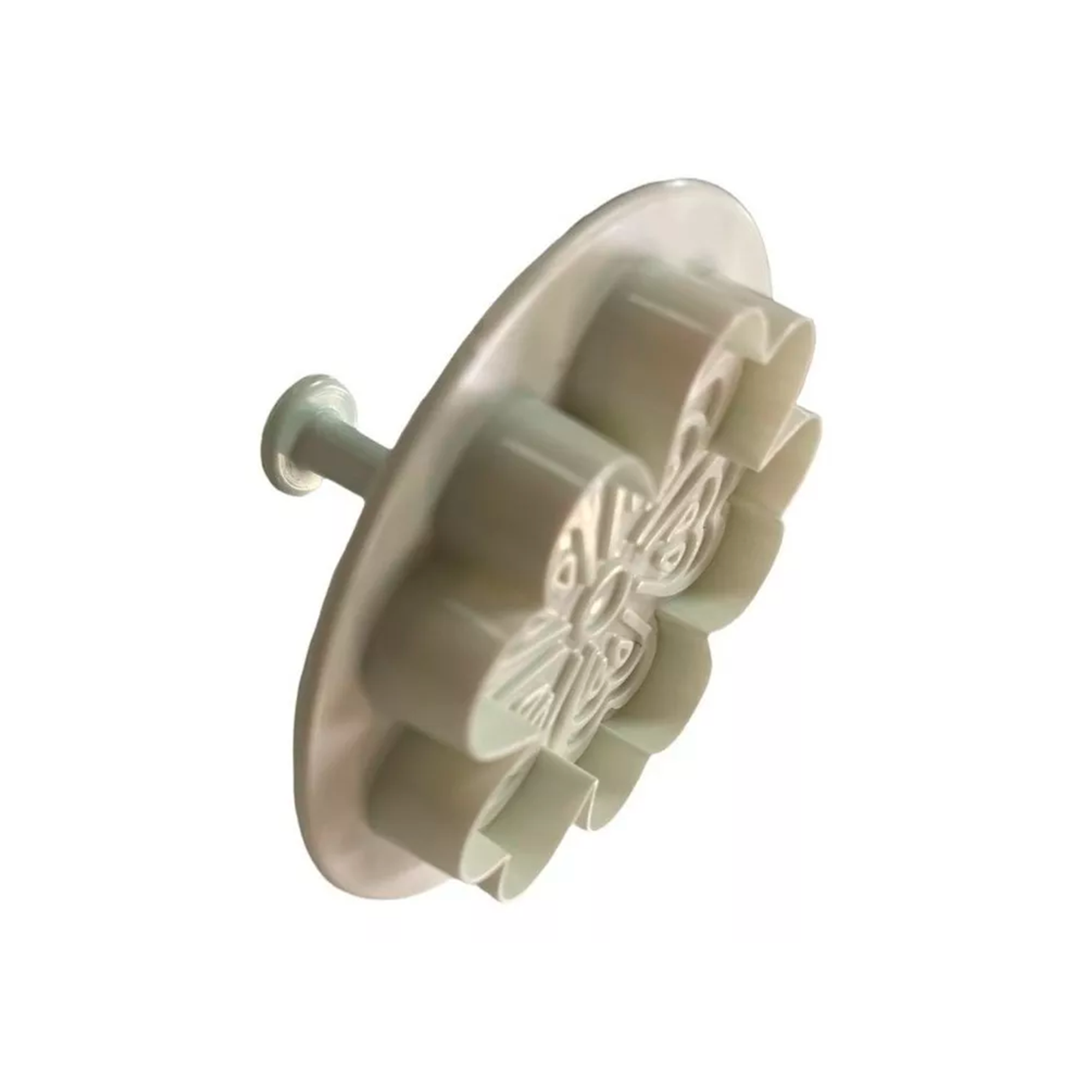 Set 4 Molde Fondant Cortador Con Expulsor Fondant Flores Flor-3