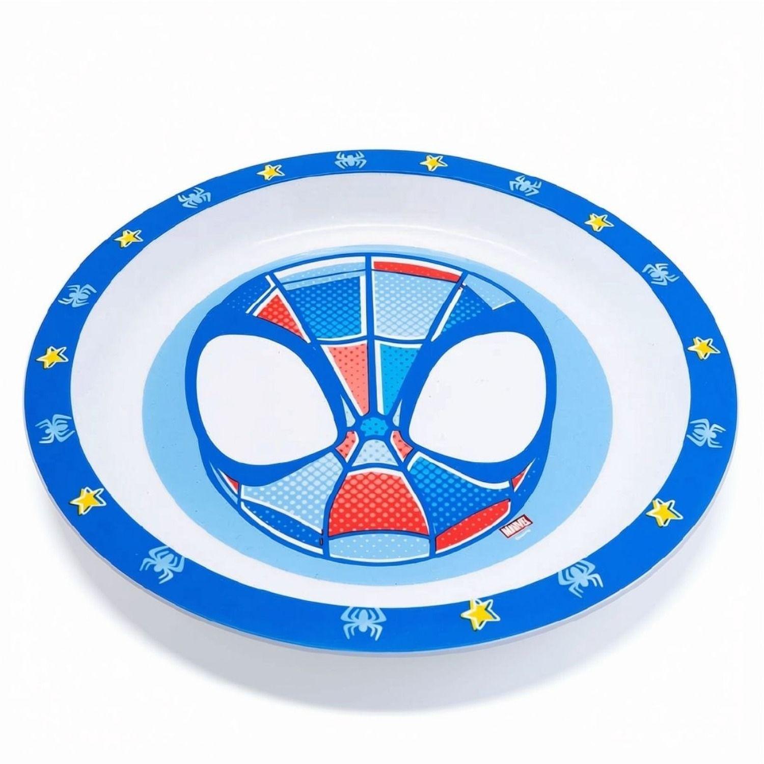 Set Desayuno Spiderman Infantil Melamina Libre de BPA-3