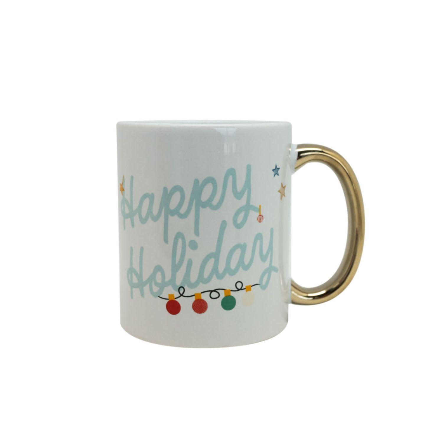 Set 2 Tazas 350mL Navideña Classic Ceramica Menaje Keep-4