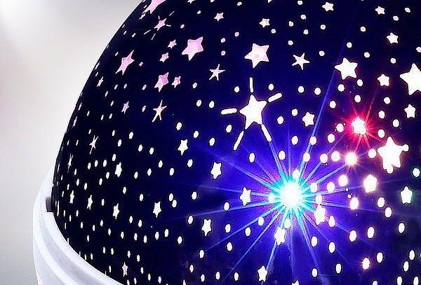 Proyector Espantacuco Cielo Estrellado Luz LED Rosado-2