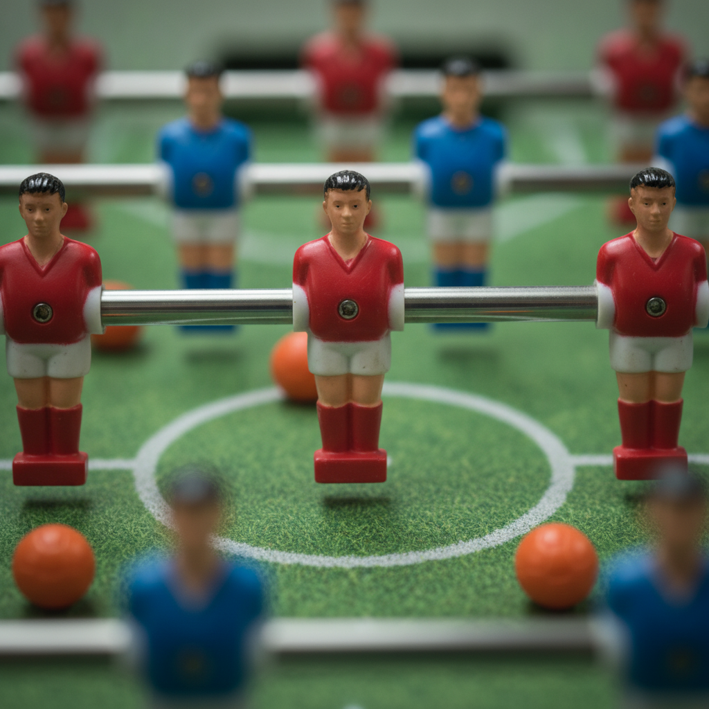 Taca Taca Mini Futbol Mesa Infantil Jugadores Juego Familia-1