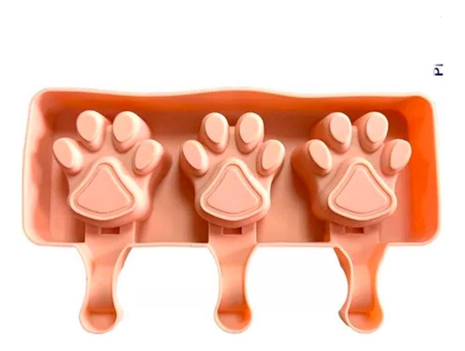 Molde Bandeja Para Hacer Paletas de Helado 3 Patitas 19 Cm-0