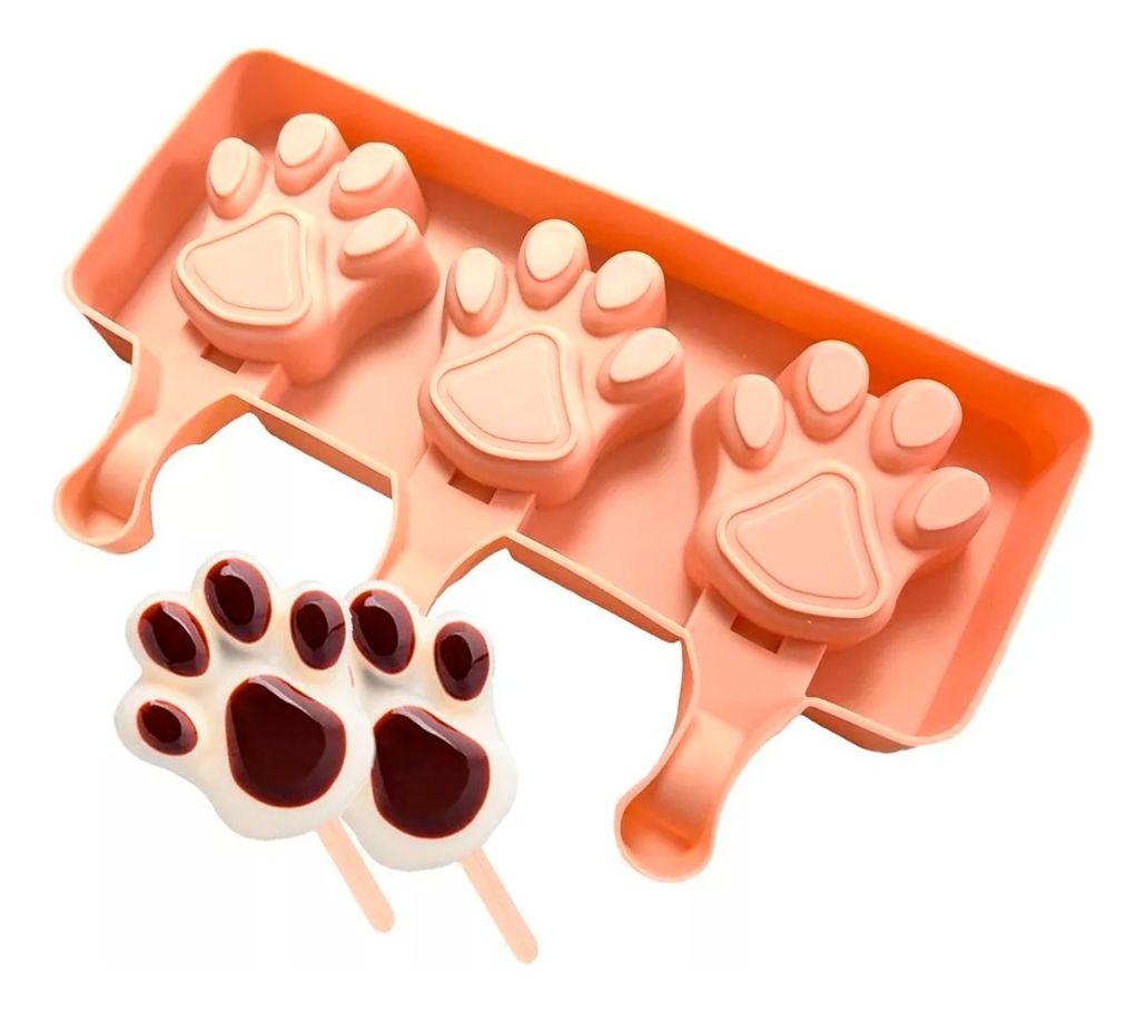 Molde Bandeja Para Hacer Paletas de Helado 3 Patitas 19 Cm-1