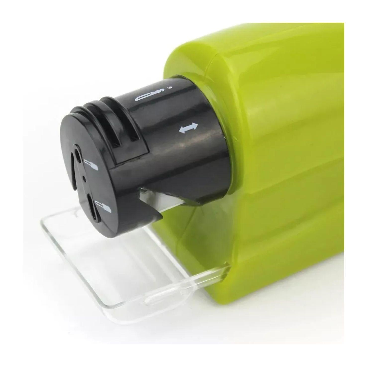 Afilador Electrico Verde 15cm Herramienta De Cocina Eficaz-3