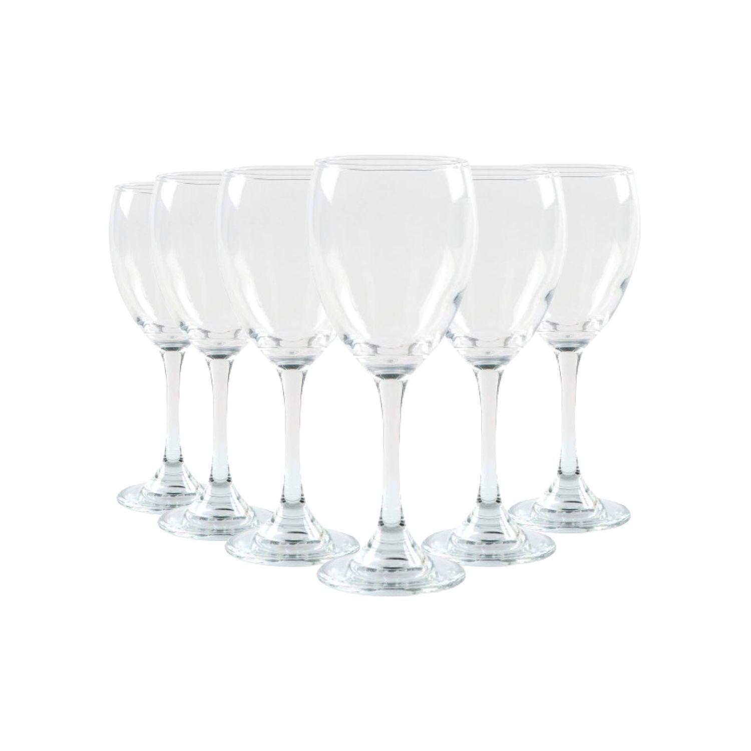 Pack Display 6 Copas Para Vino Tinto 300mL Modelo Versalles-3