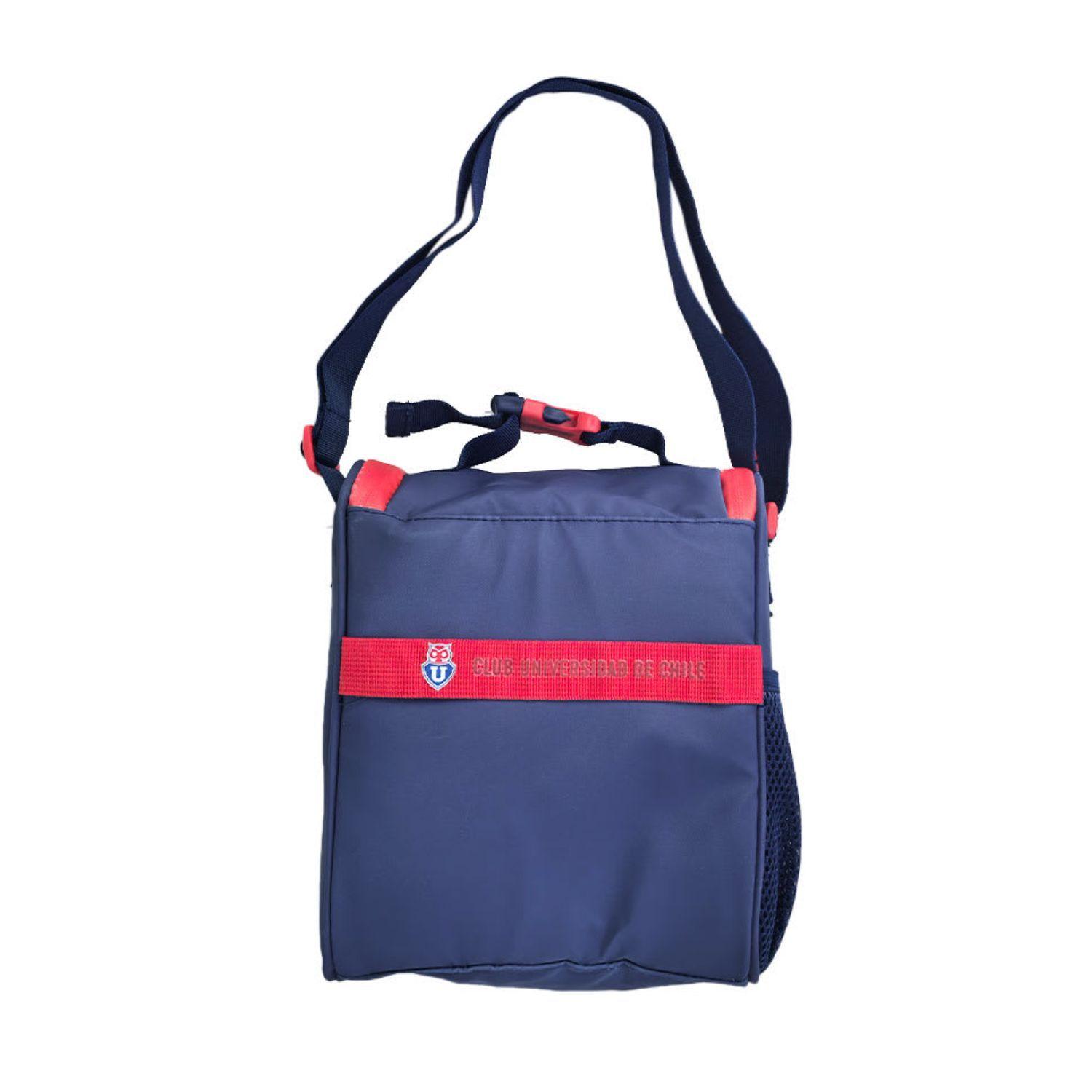 Bolso Térmico Deportivo Azul Rojo Aislante Comida Bebidas-1