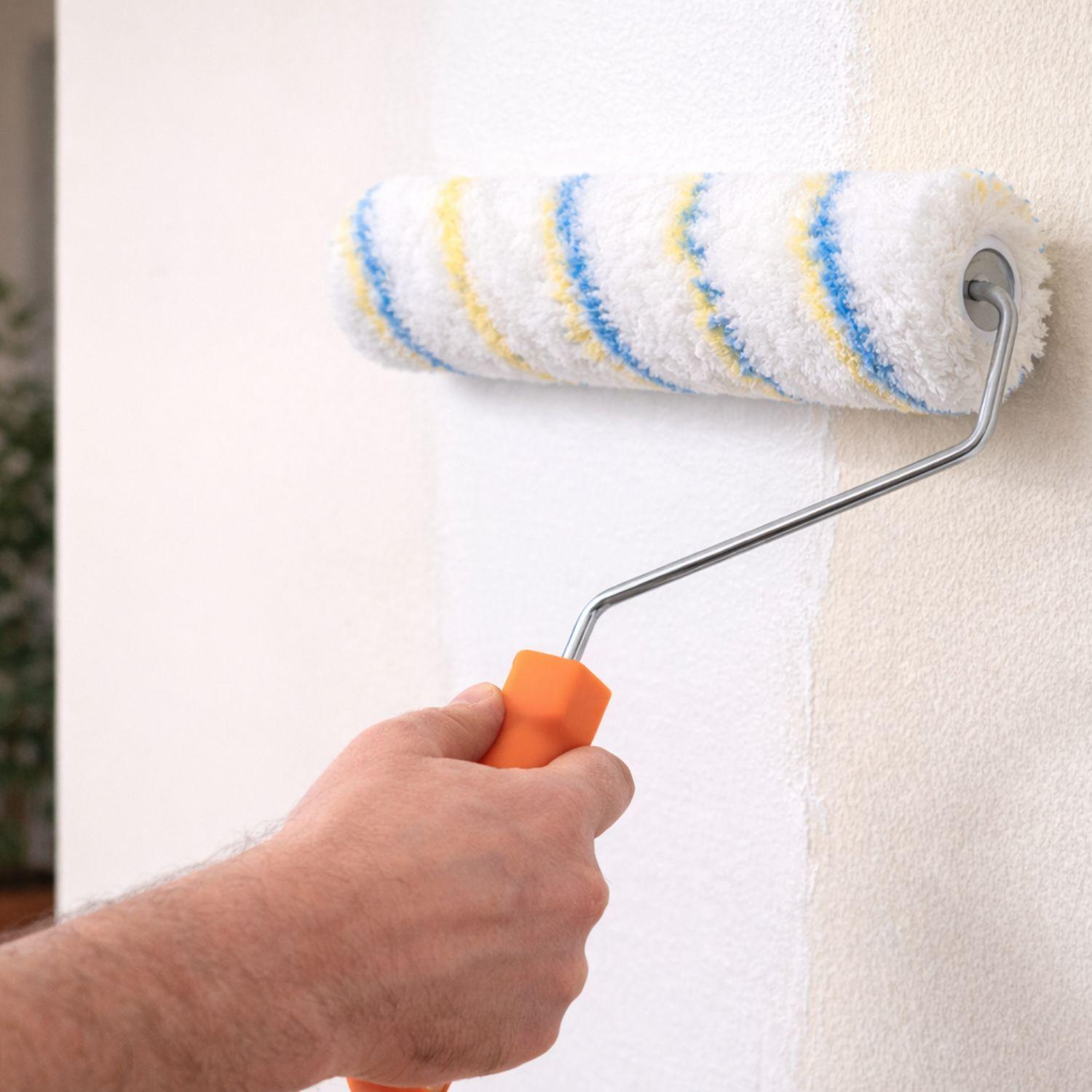 Rodillo Chiporro Mango Plastico 33cm Para Pintura Pintar-2