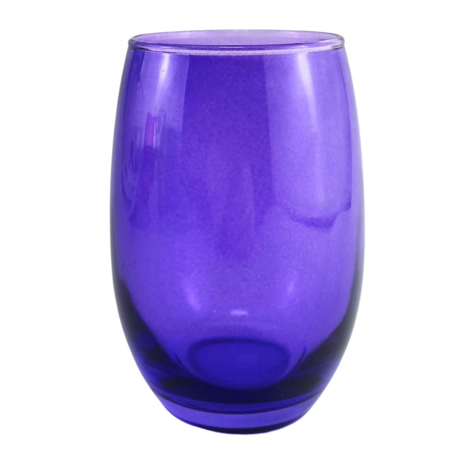 Pack 6 Vasos Vidrio Altos Mikonos Full 460mL Cocina-3