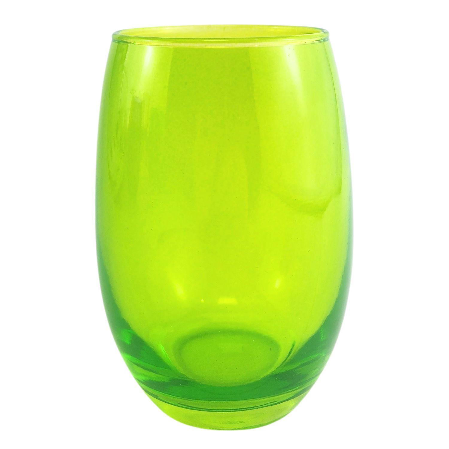 Pack 6 Vasos Vidrio Altos Mikonos Full 460mL Cocina-4