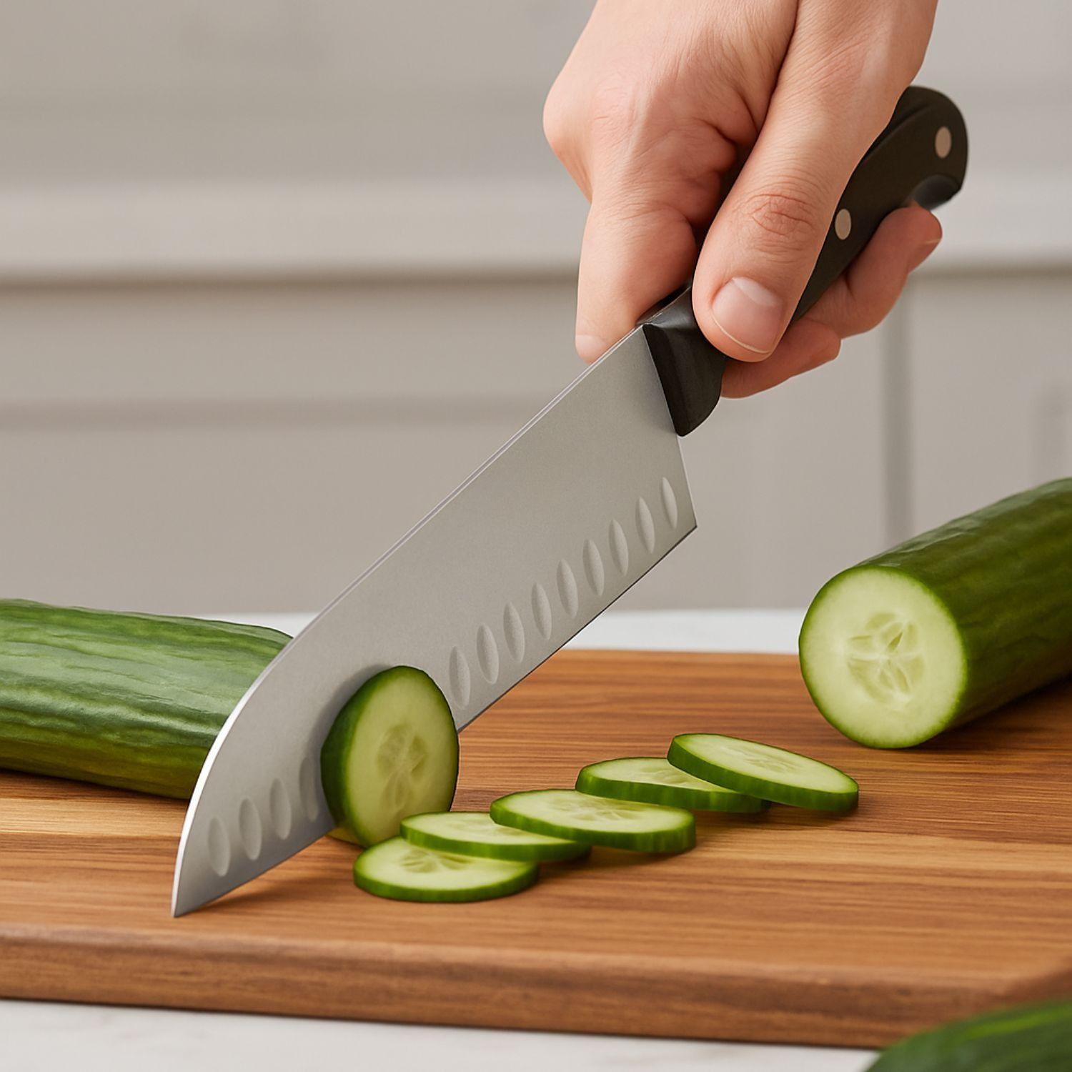 Cuchillo Santoku Tramontina 7 Pulgadas Ultracorte Cocina-2