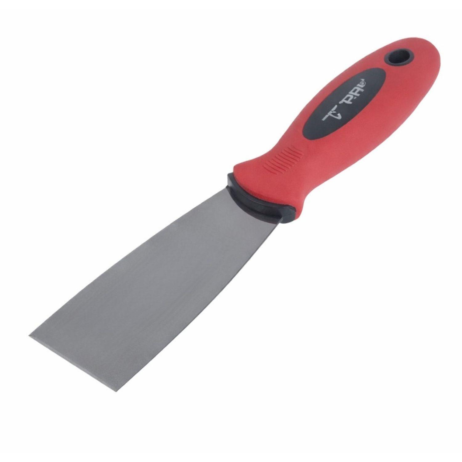 Espatula Mango Silicona Metal Herramienta Manual 21 cm-0