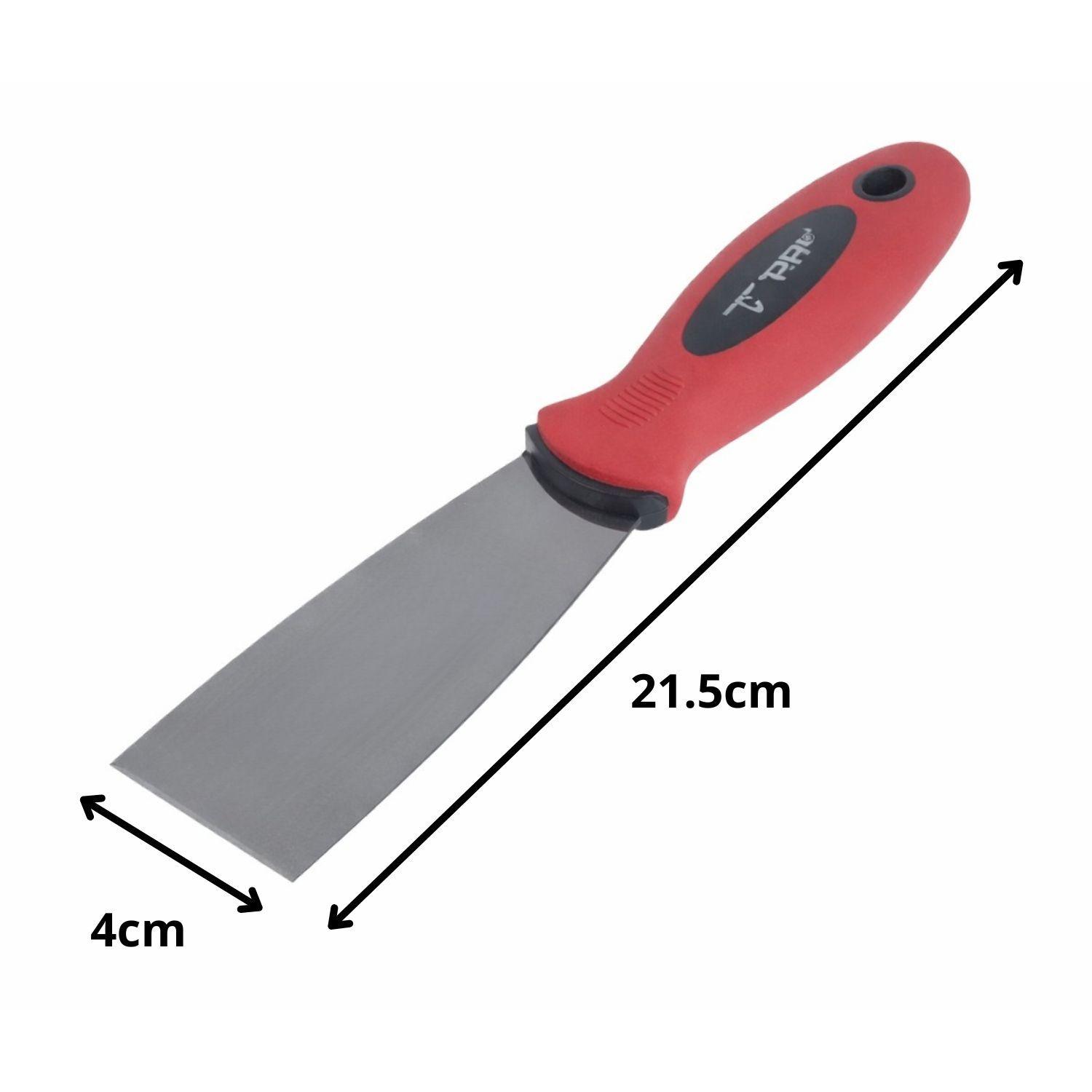 Espatula Mango Silicona Metal Herramienta Manual 21 cm-1