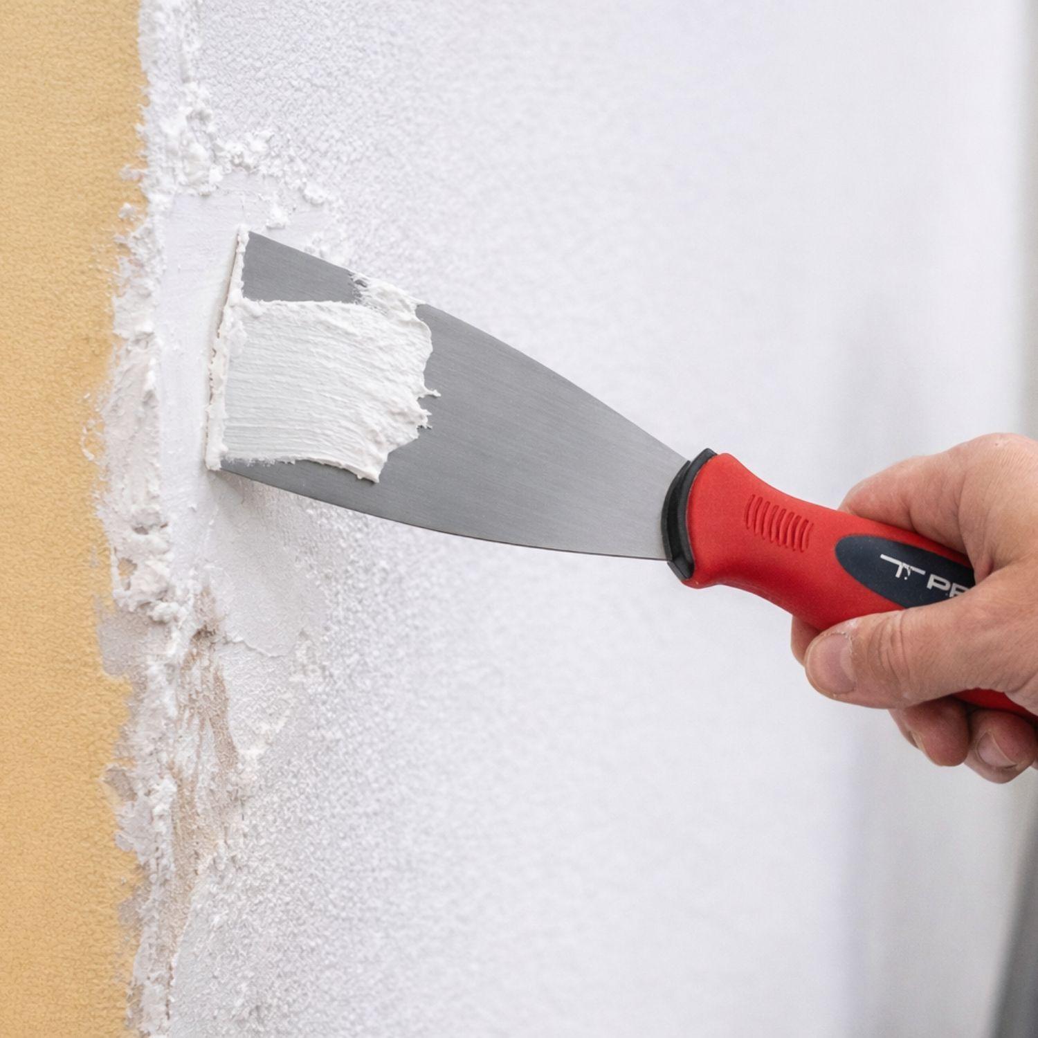 Espatula Mango Silicona Metal Herramienta Manual 21 cm-2