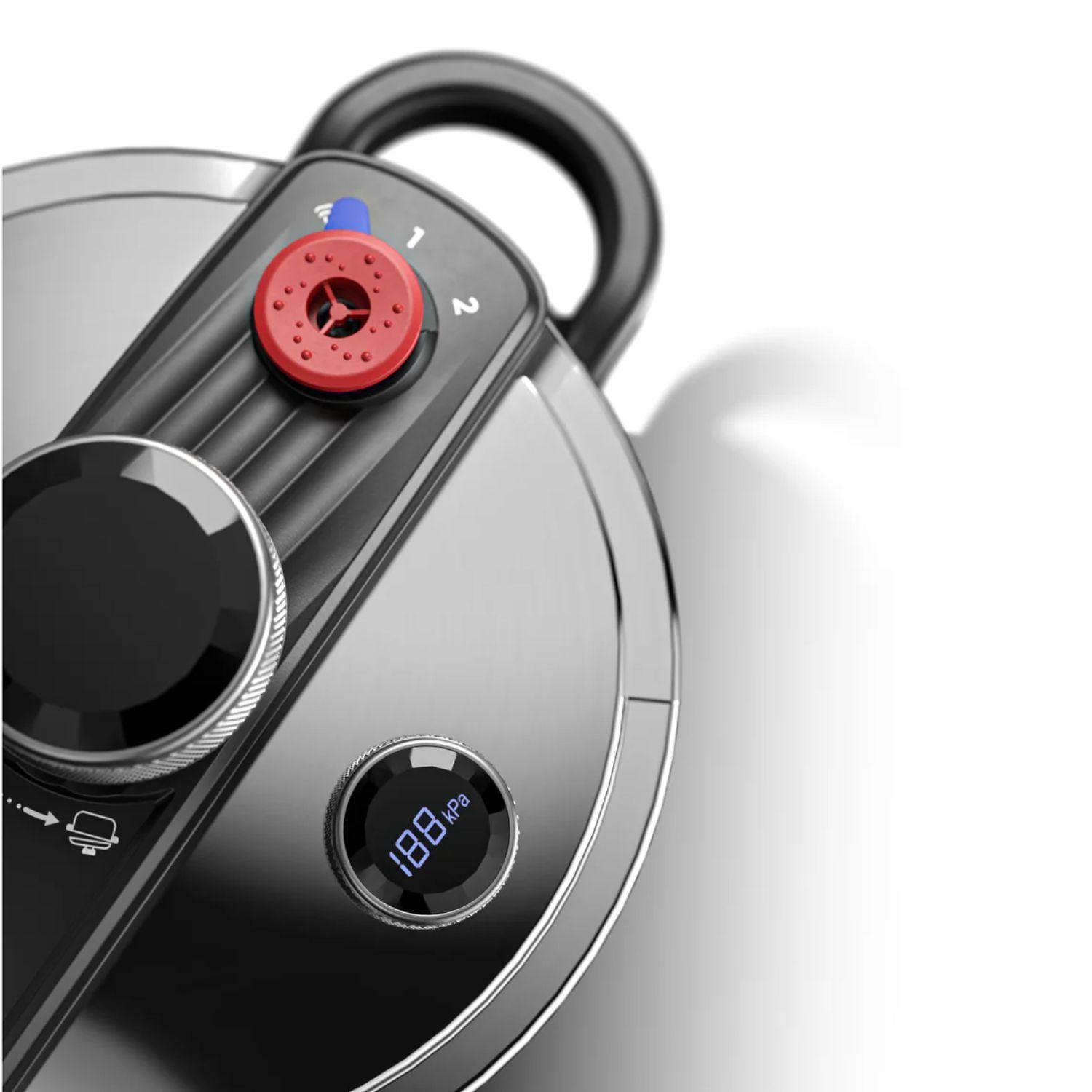 Olla A Presion 8L Nebula Steam Acero Inoxidable Wens Digital-1