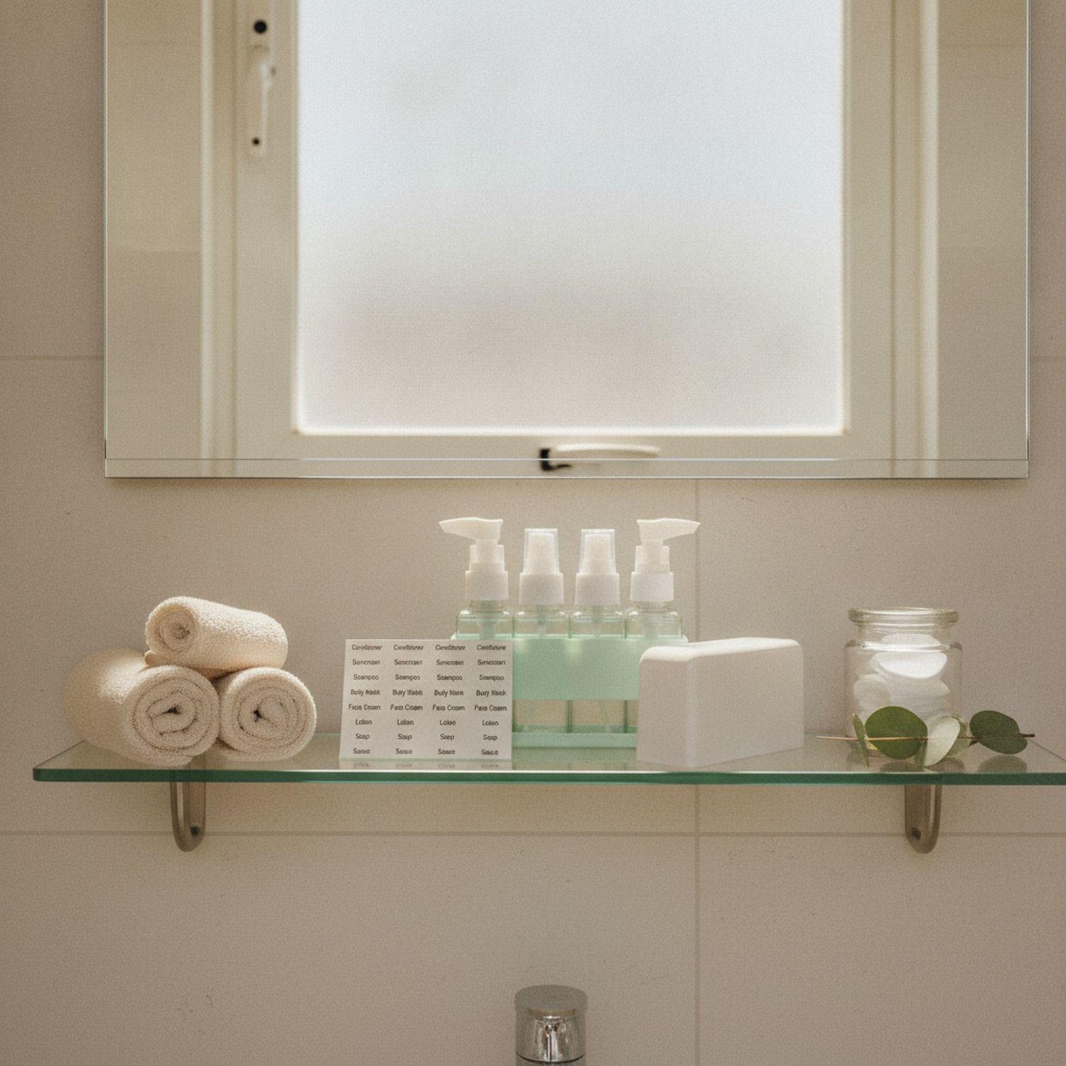 Set 4 Botellas Spray Organizador Baño Verde 12cm-3