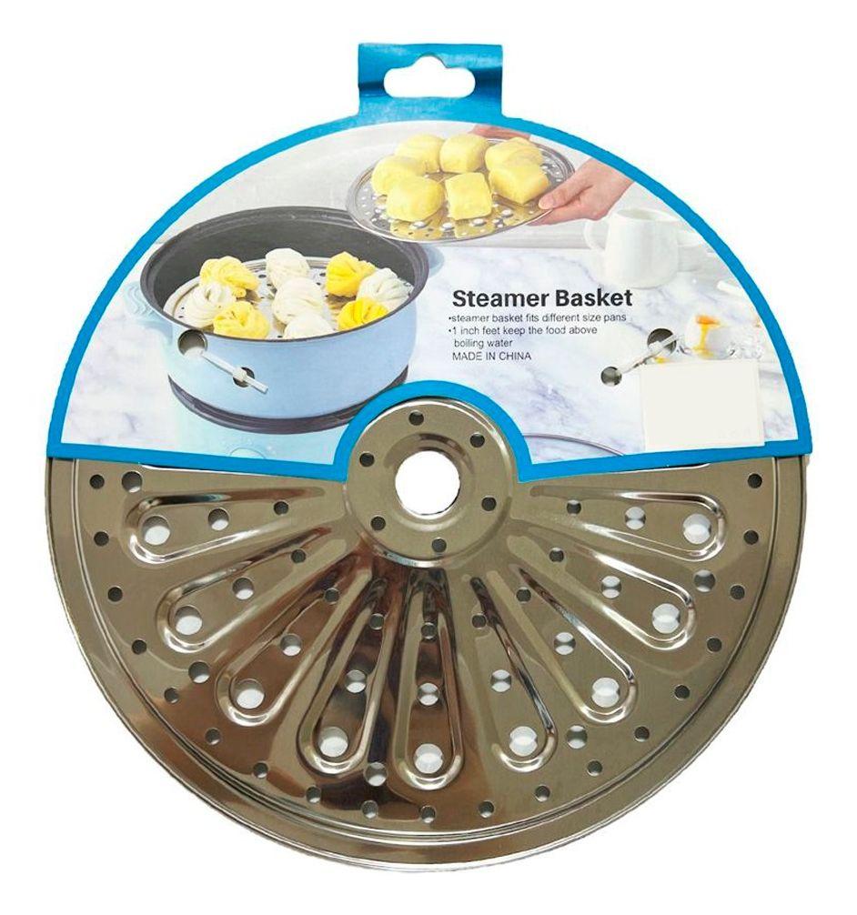 Vaporera Tabletas 26 Cm Para Cocinar A Vapor Verduras Cocina-0