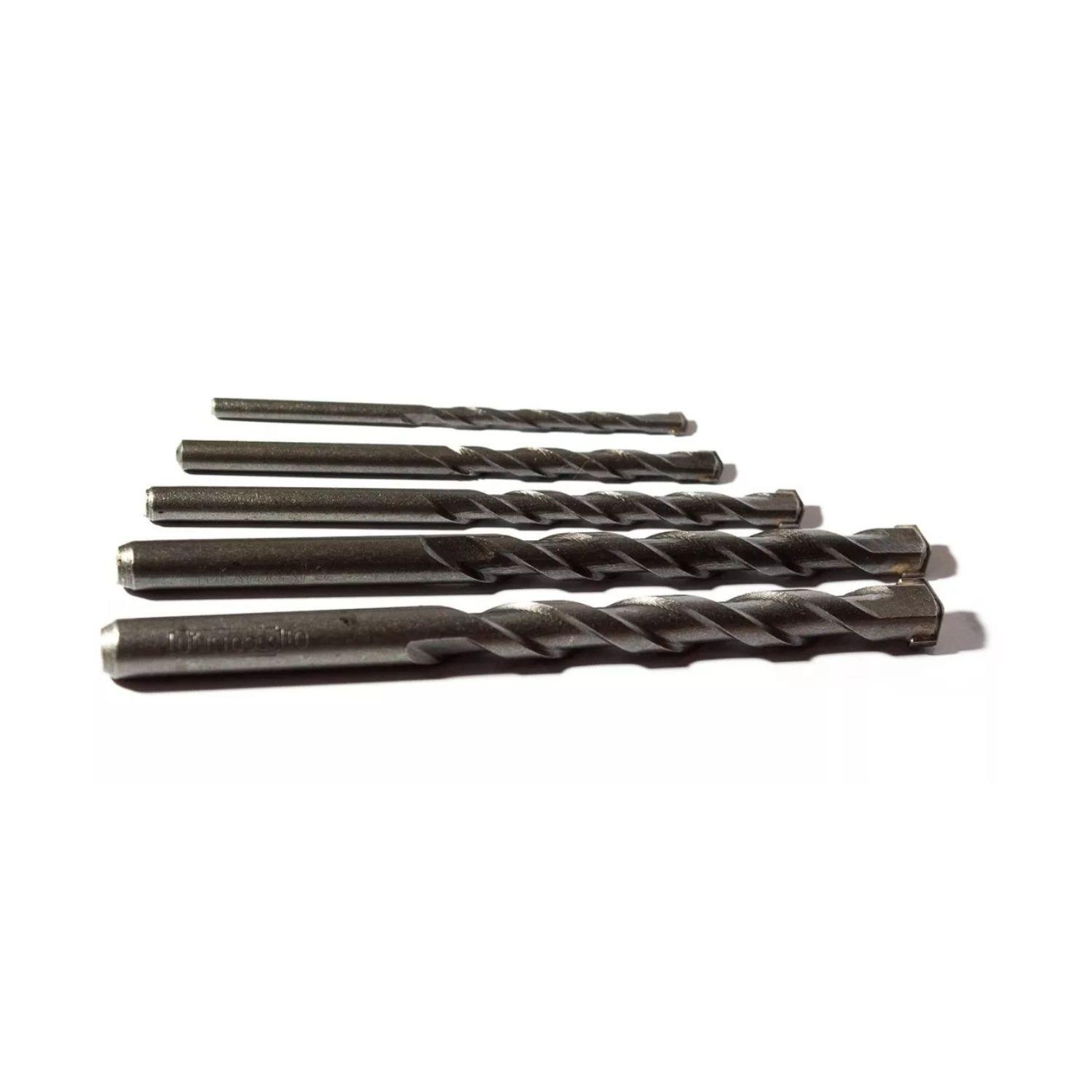 Set Brocas para Concreto 5 Pzas Herramienta Ferreteria KM1066-2