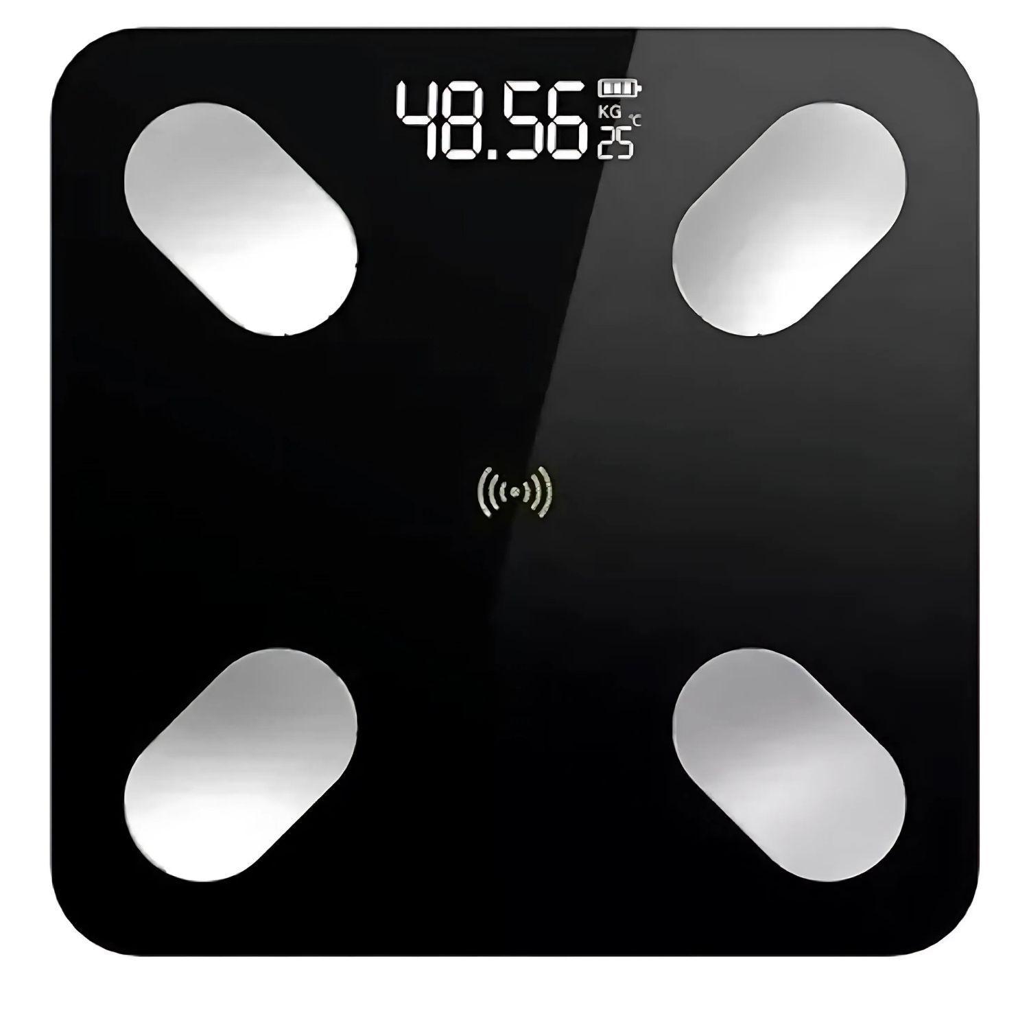 Balanza Digital De Baño Hasta 180 Kg Bluetooth Balanza-0