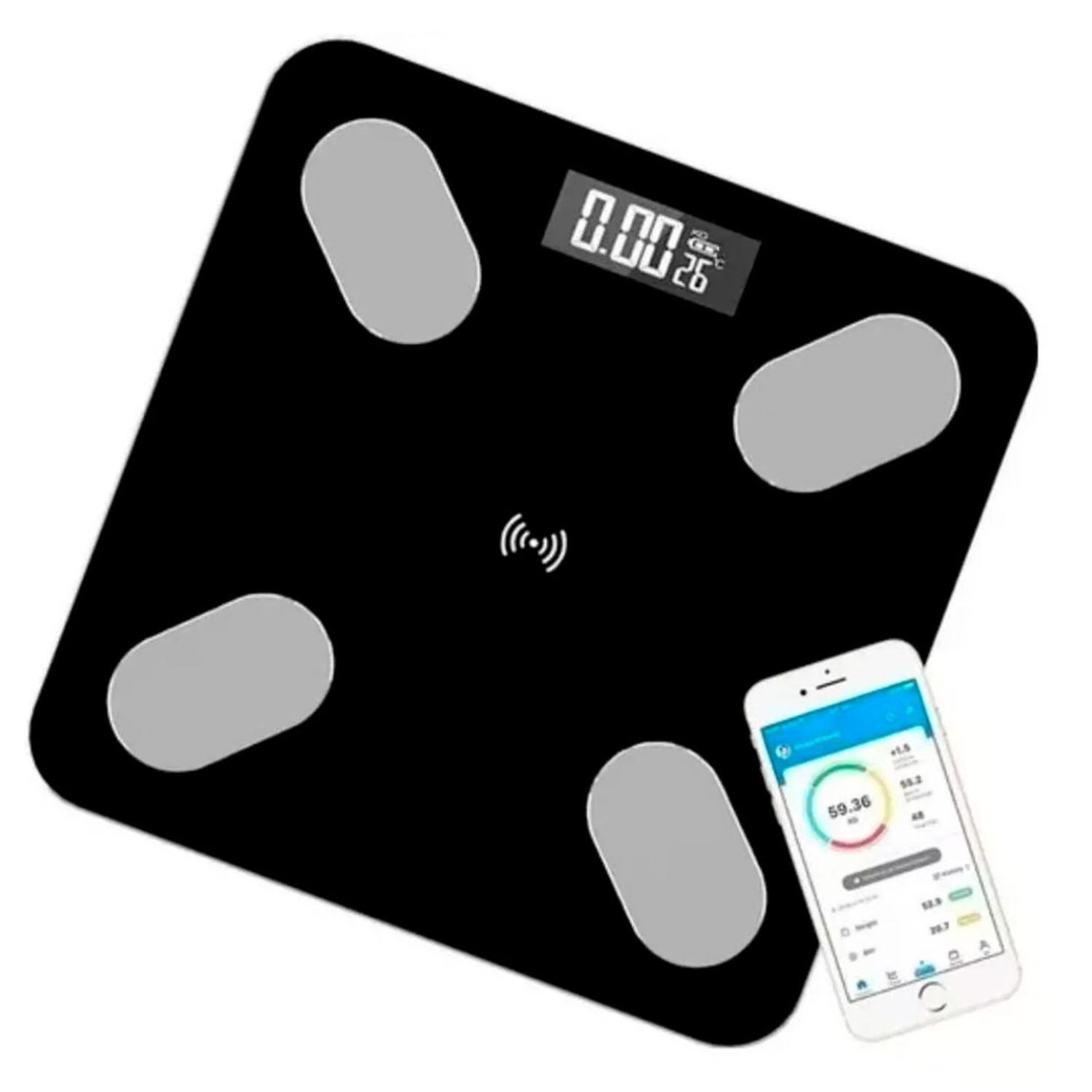 Balanza Digital De Baño Hasta 180 Kg Bluetooth Balanza-4