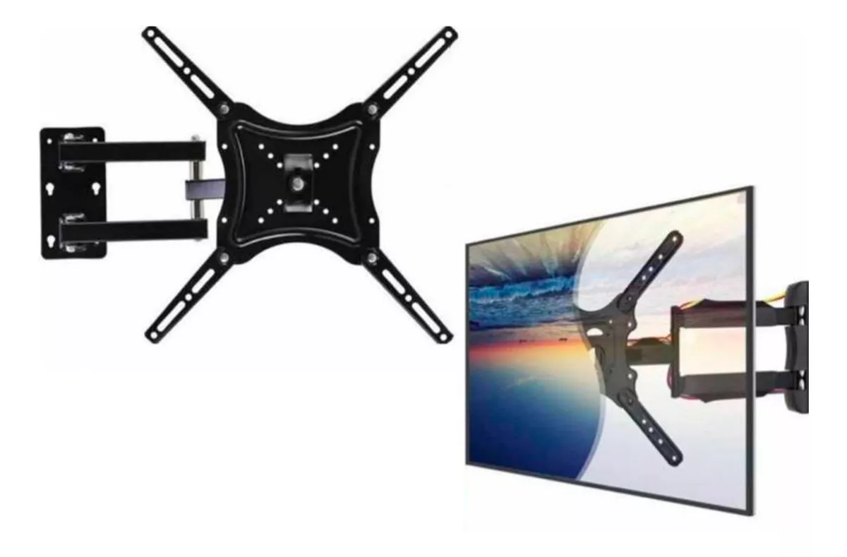 Soporte Televisor Tv Con Brazo 14-55 Pulgadas Hasta 50 Kilos-1