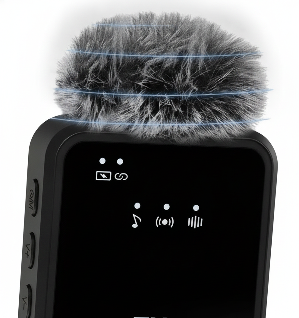 Microfono Inalambrico Celular iPhone Android PC Solapa 2 TX-2