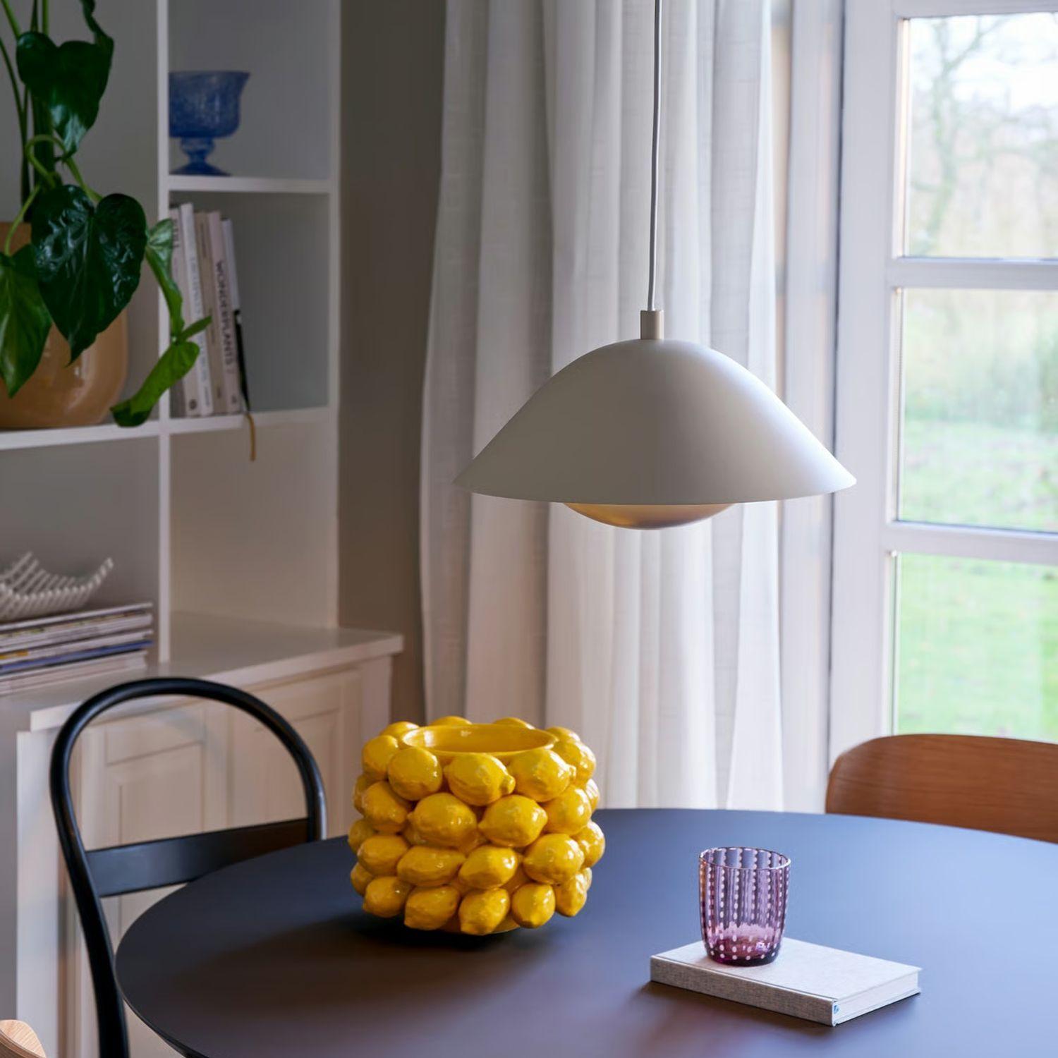 Luminaria Suspendida. Diseño: Says Who FREYA35, beige-2