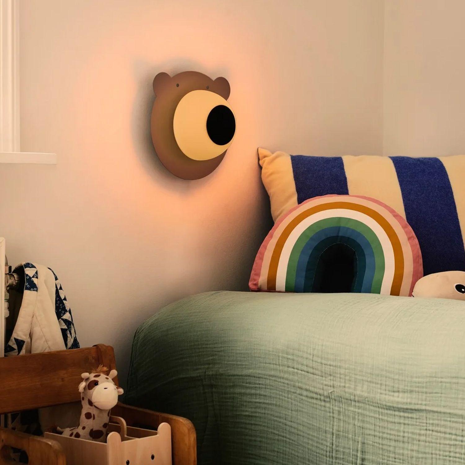 Aplique interior Bruna Bear, marron-3