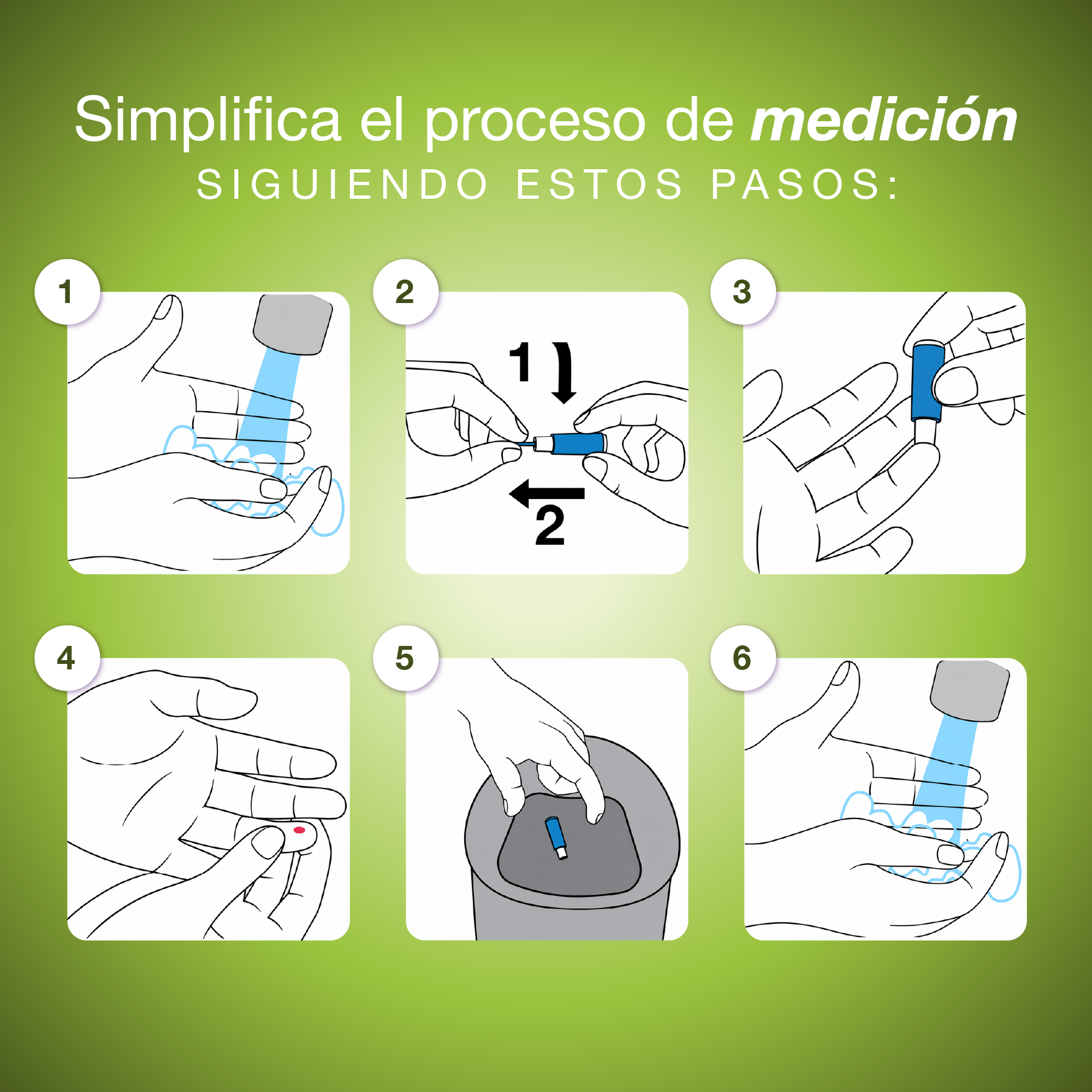 Lancetas de Seguridad MediSafe® Solo 28G x 1.5 mm caja 200 Unidades-4