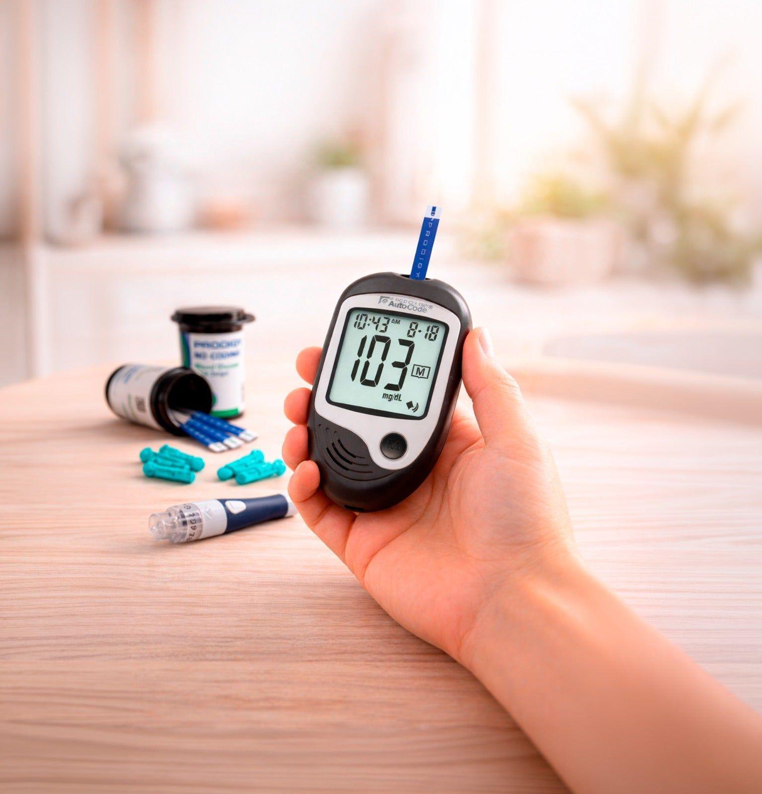 Glucometro Prodigy con Voz + 100 Tiras Reactivas + 100 Lancetas-3