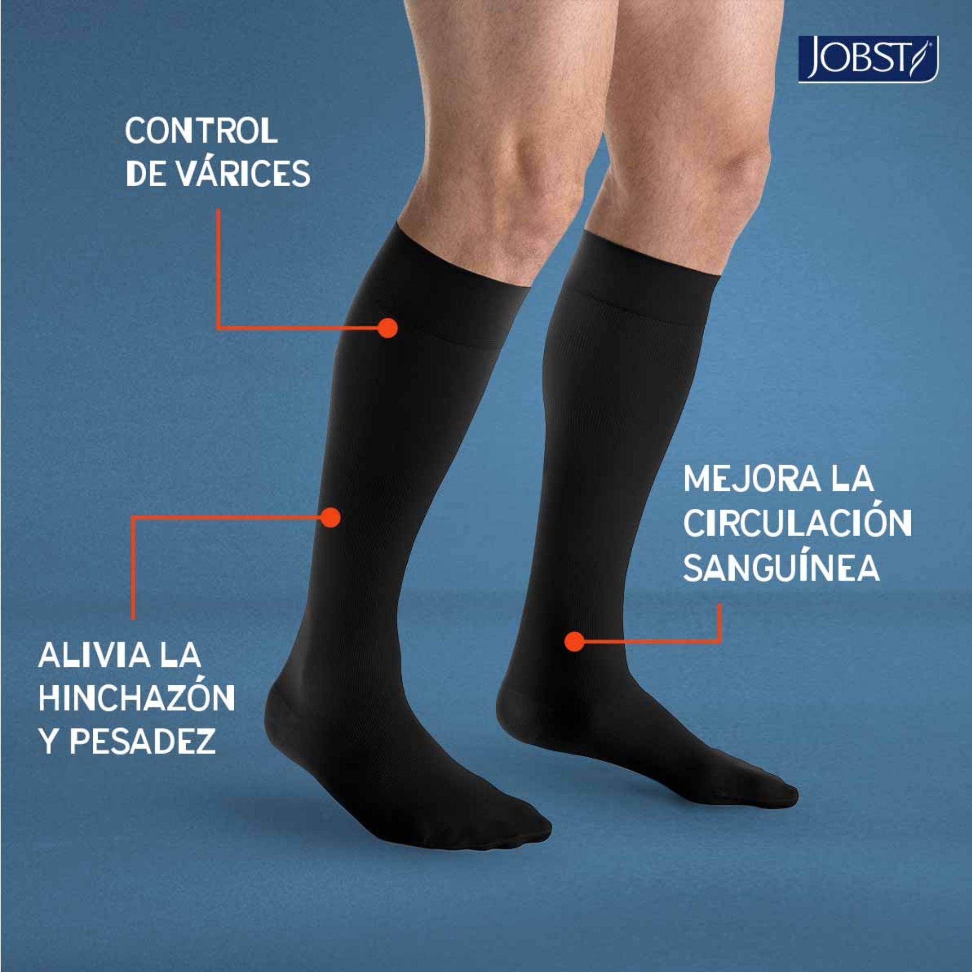 Calcetin Compresivo Jobst For Men 15-20 mmHg Rodilla-3