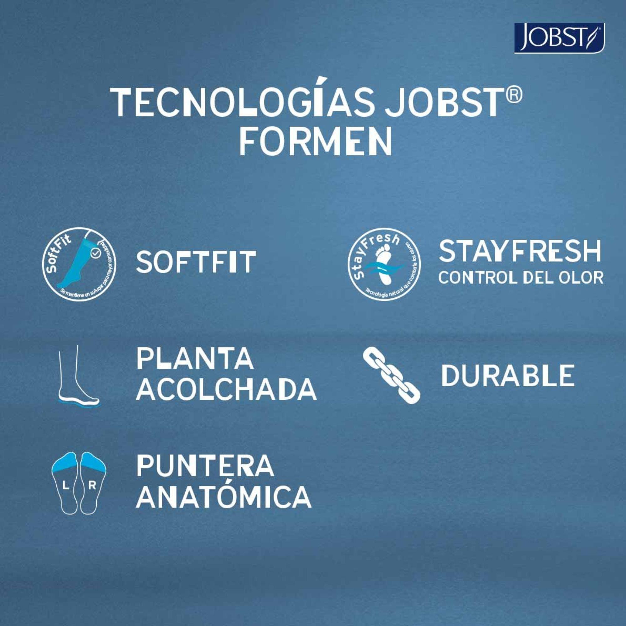 Calcetin Compresivo Jobst For Men 15-20 mmHg Rodilla-6