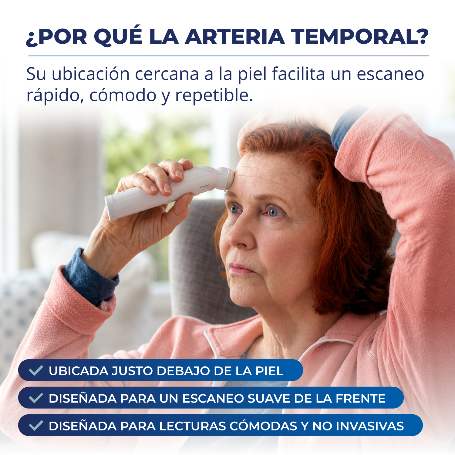 Termometro Arteria Temporal Exergen TAT-2000C+ para Bebes, Niños y Adultos-4