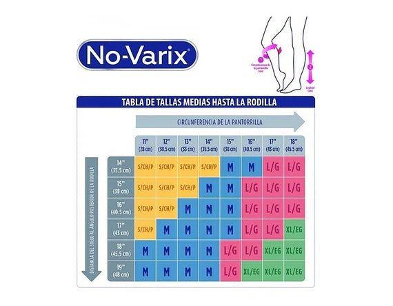 Media de Compresion No-Varix 15–20 mmHg-2