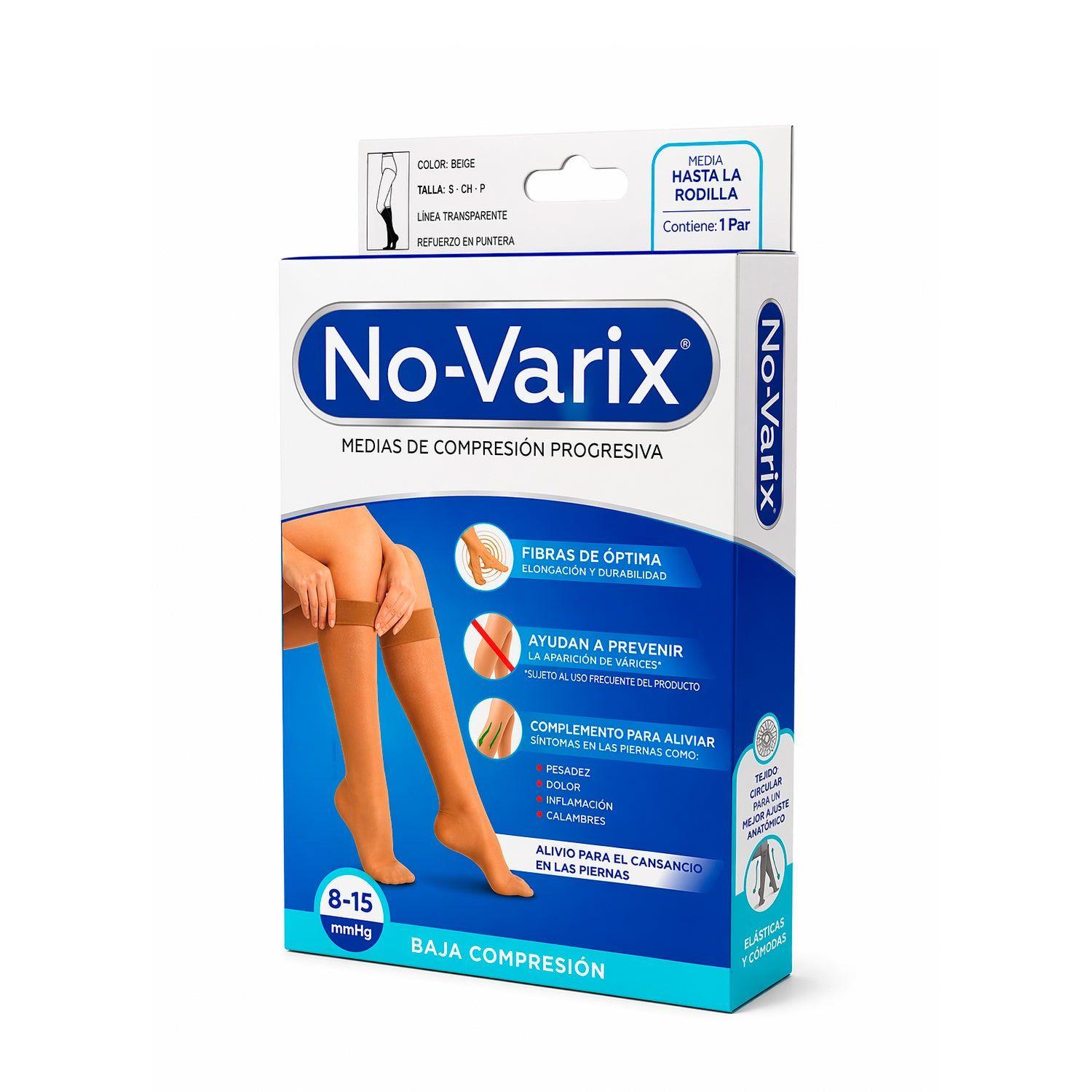 Media de Compresion No-Varix 8–15 mmHg-5