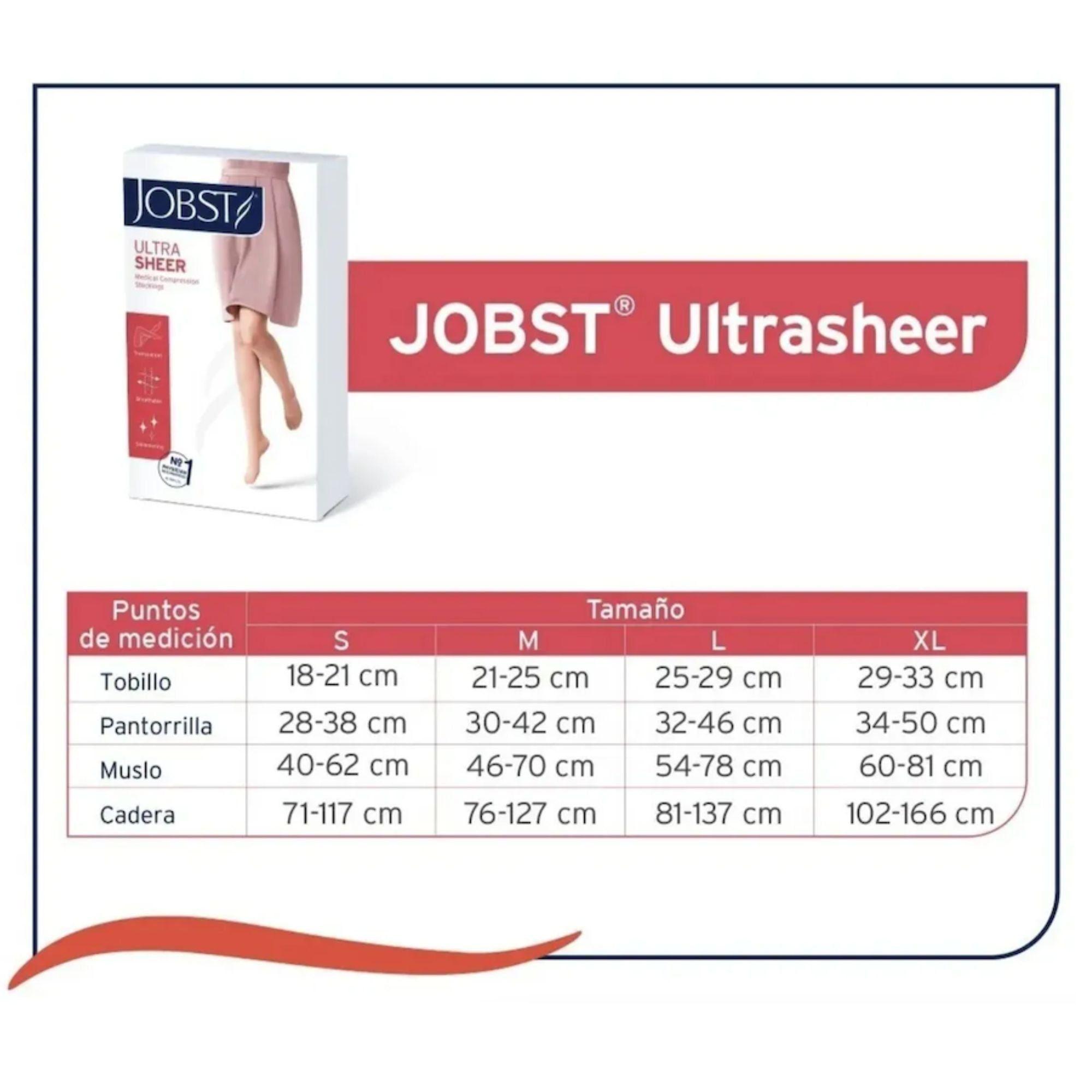 Media Compresiva Jobst Ultrasheer 20-30 mmHg Muslo-2