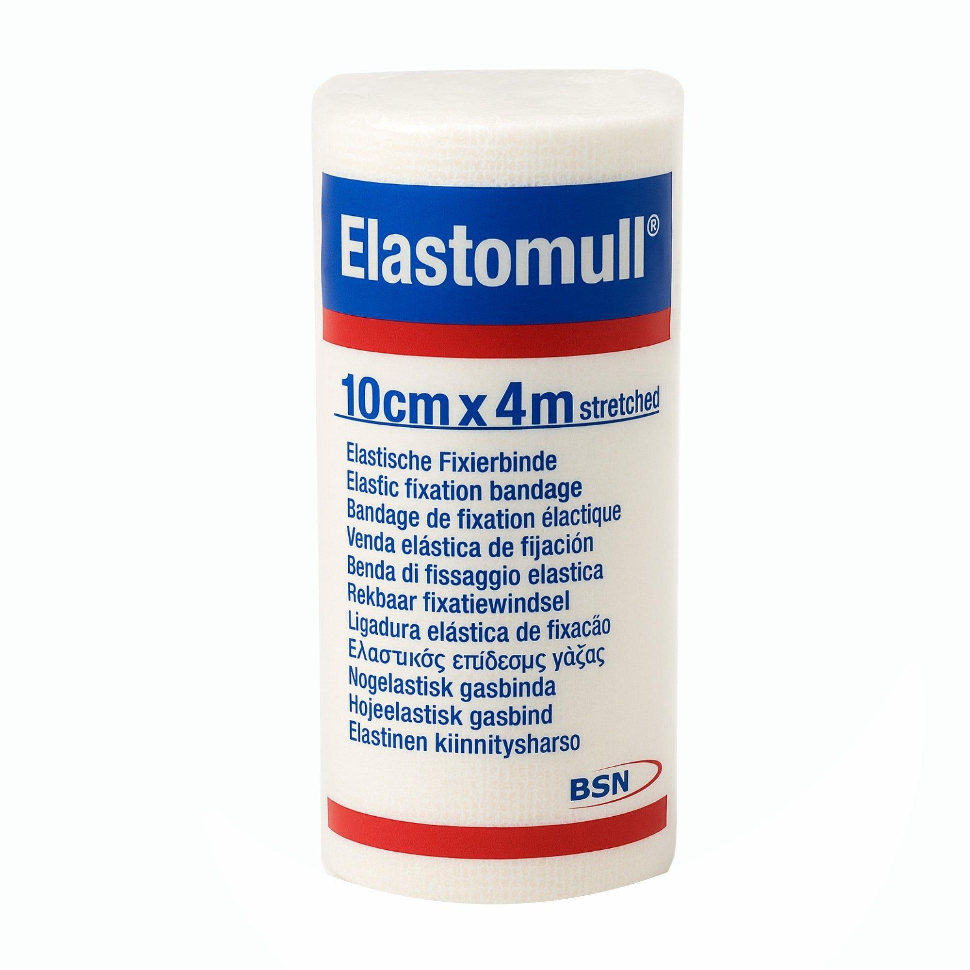 Elastomull Leukoplast 10 cm x 4 m unidad-3