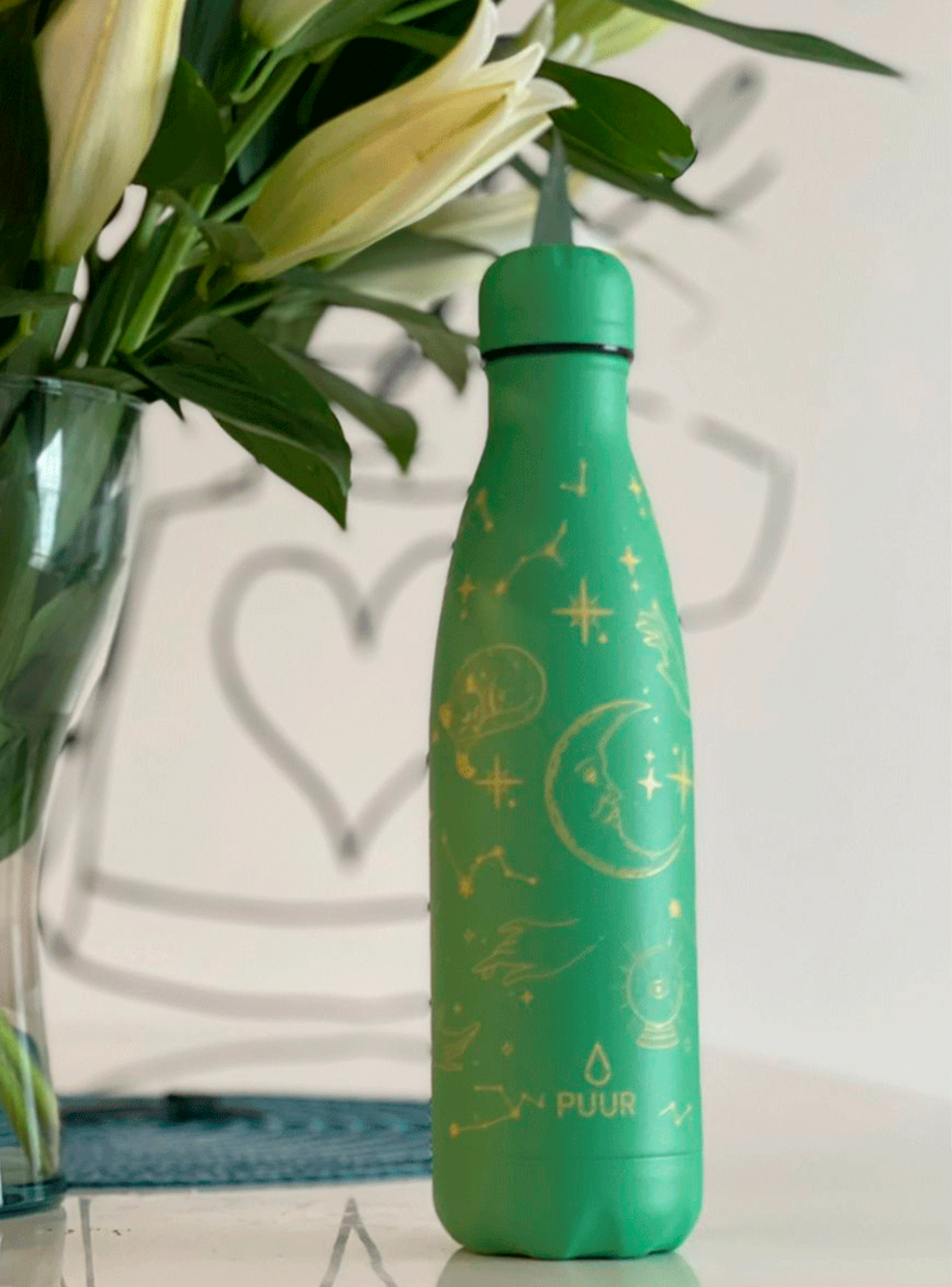 Botella Térmica Puur Bottle Magic Moss 500 ml-2