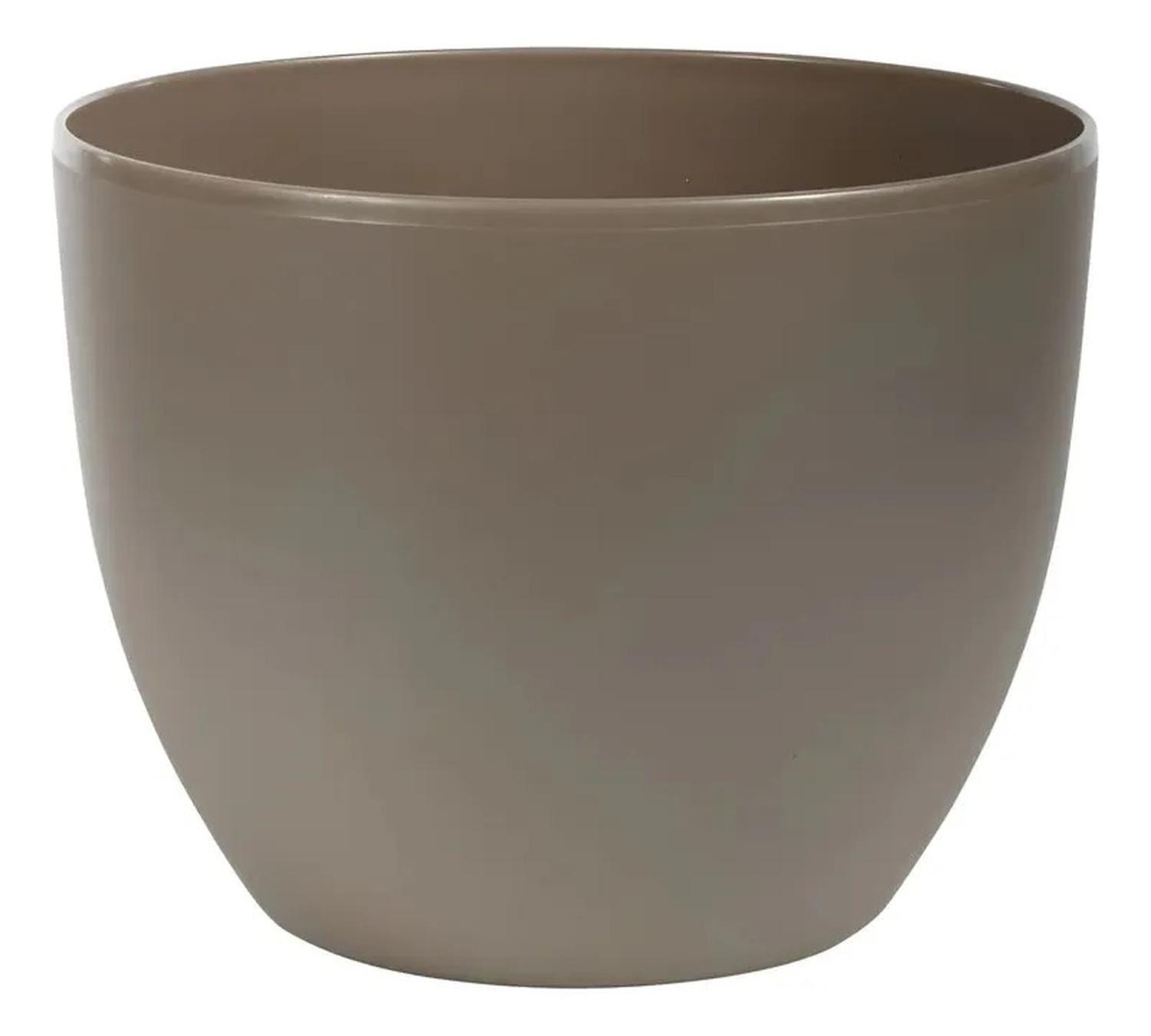 Macetero Nórdico Gris Oscuro L 40 Cm 40 X 30X 40 Gris Oscuro-5