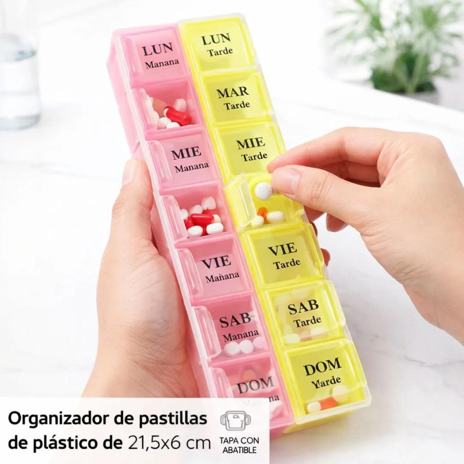 Pastillero Semanal 14 Compartimentos-6