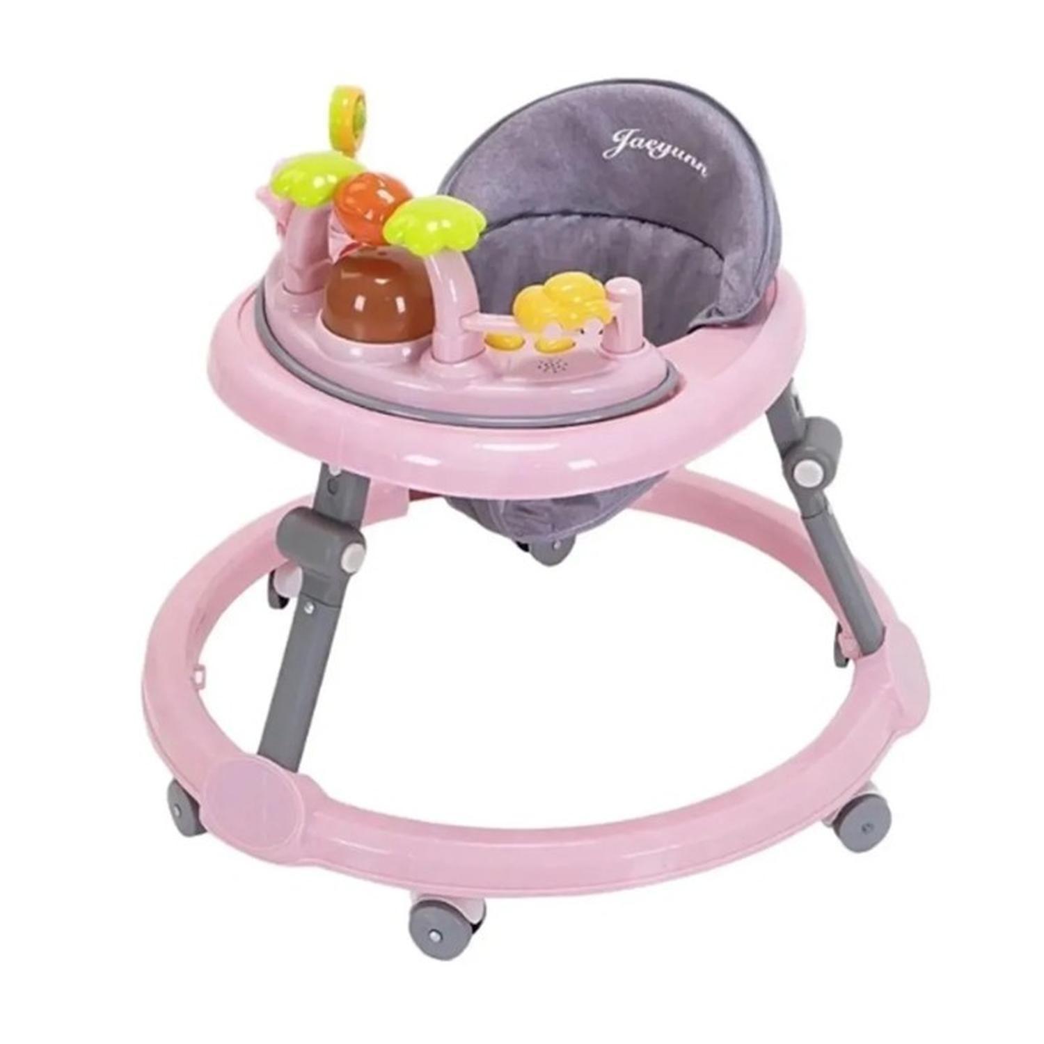 Andador Plegable Flores Con Musica Bebes Portable Unisex-3