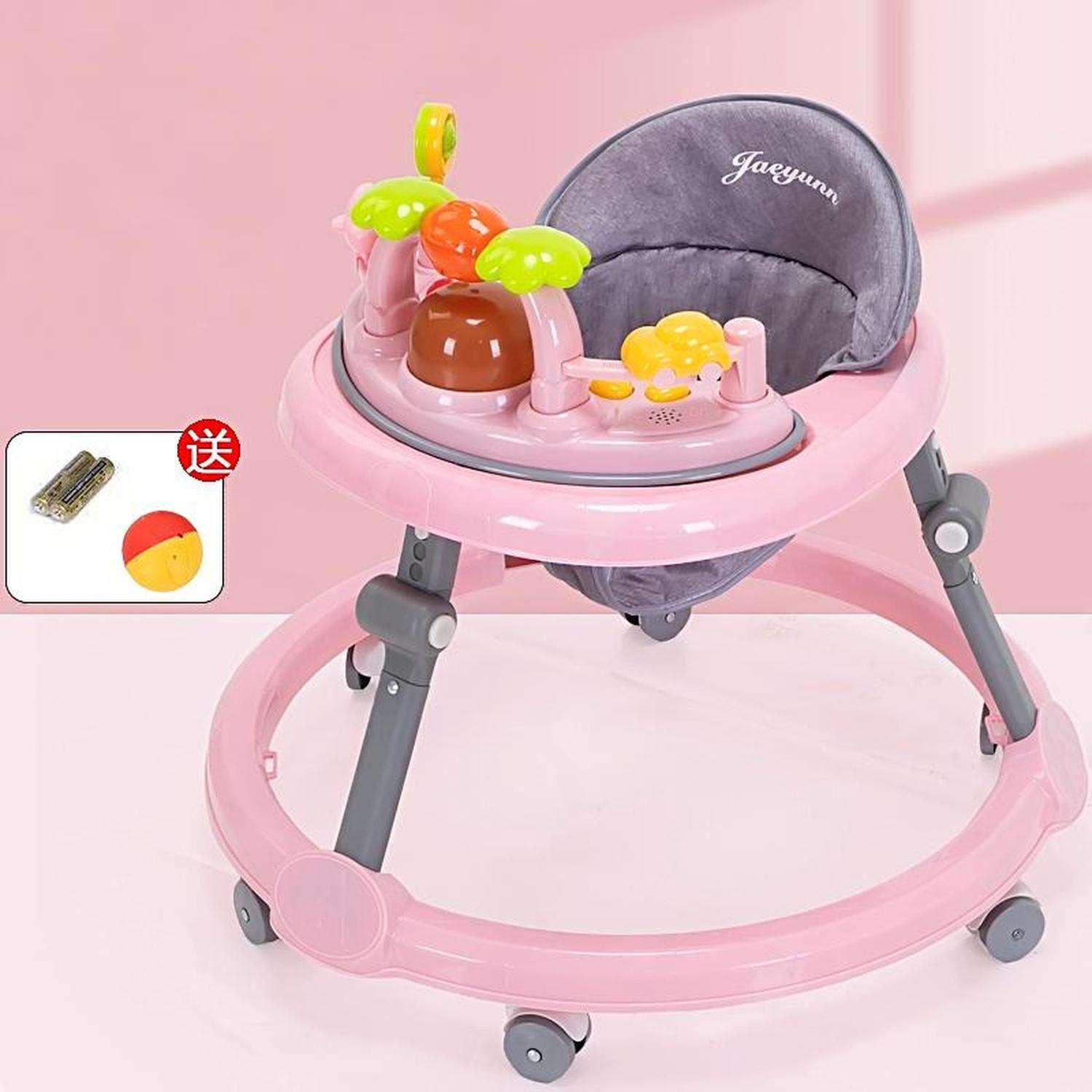 Andador Plegable Flores Con Musica Bebes Portable Unisex-5